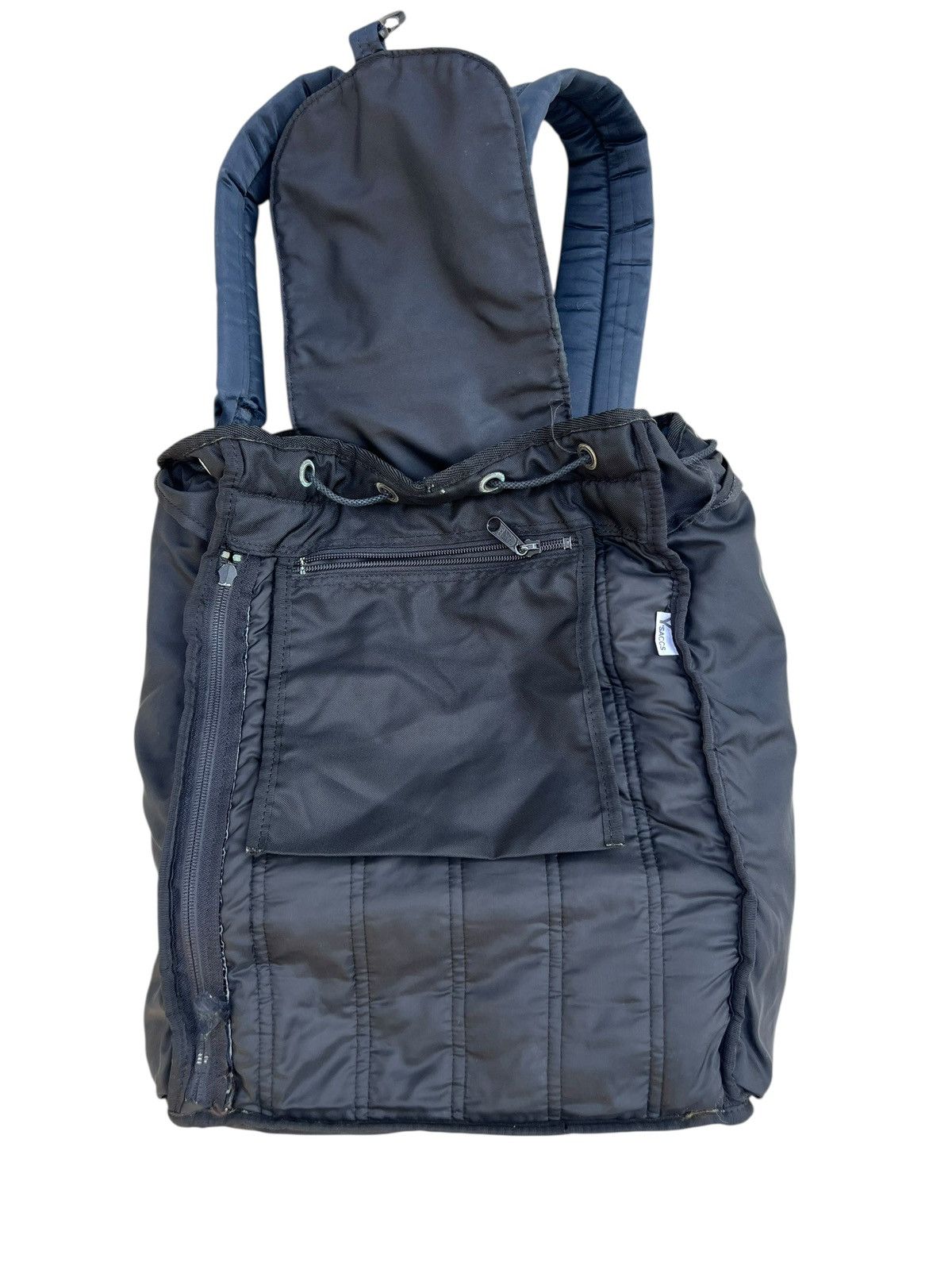Yohji Yamamoto Vintage Yohji Yamamoto Y’saccs Pour Homme Backpack Bag Size ONE SIZE - 21 Thumbnail