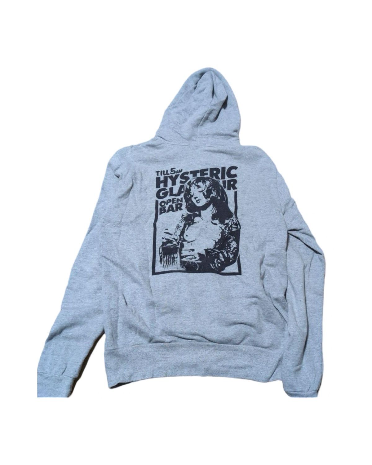 Vintage Hysteric Glamour Hoodie Pullover Sweatshirt Big Logo