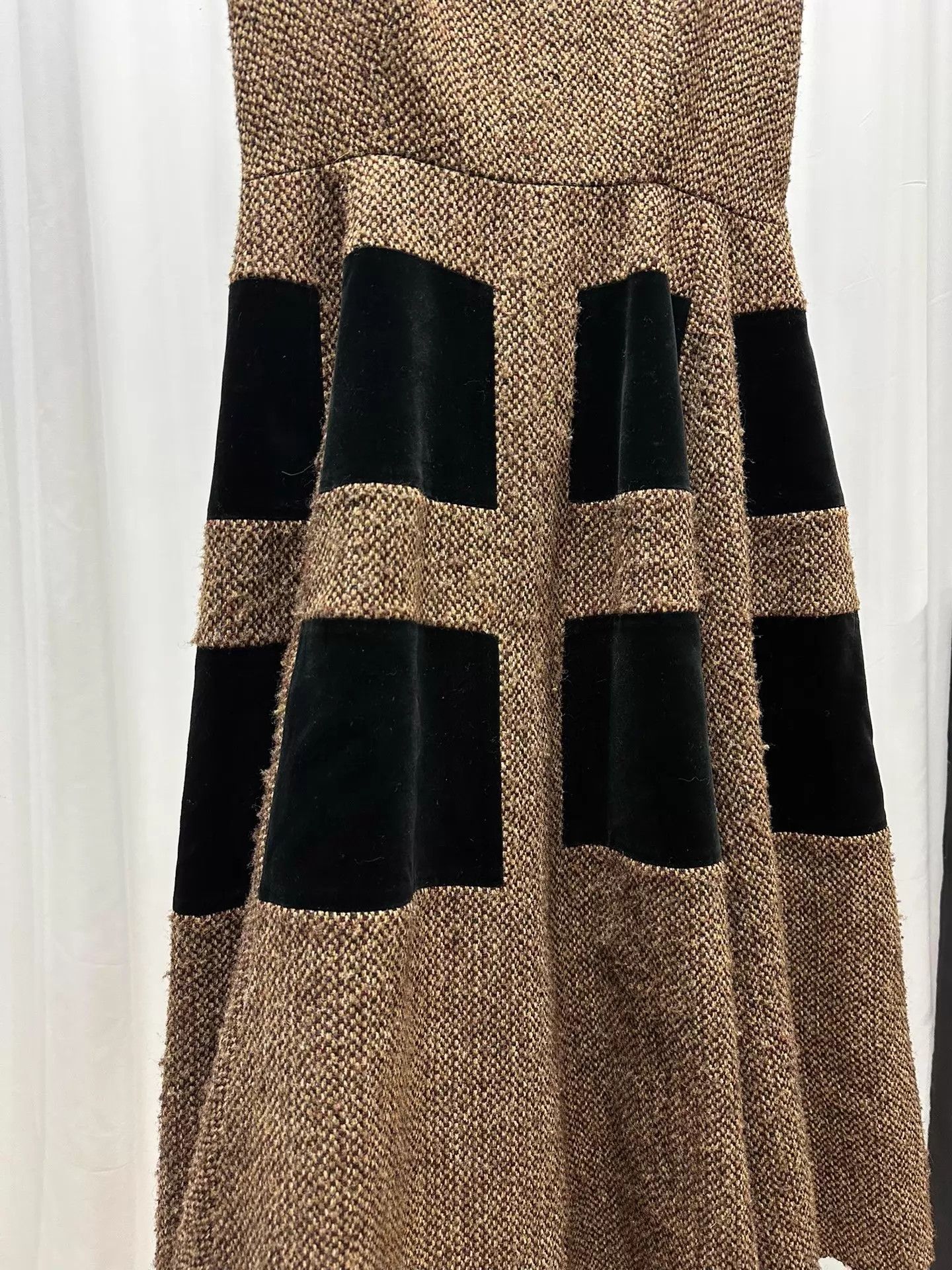 Junya Watanabe Junya Watanabe 99AW M Chunky Knit Color Block Dress Size M / US 6-8 / IT 42-44 - 3 Thumbnail