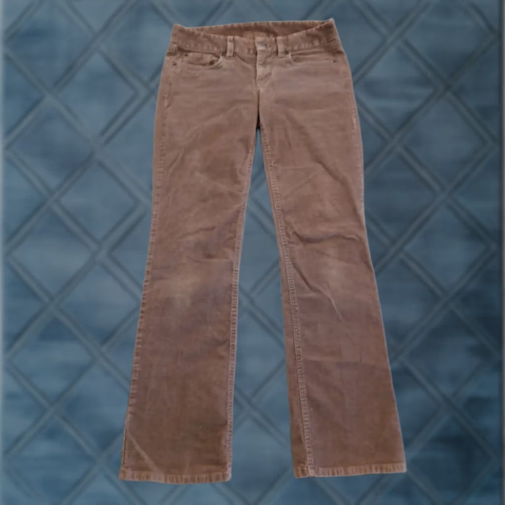 J.Crew J.CREW Corduroy Pants Womens Size 26 Short Brown Chino 28x29.5 Low Rise Shirt/Pants? Size 26" / US 2 / IT 38 - 1 Thumbnail