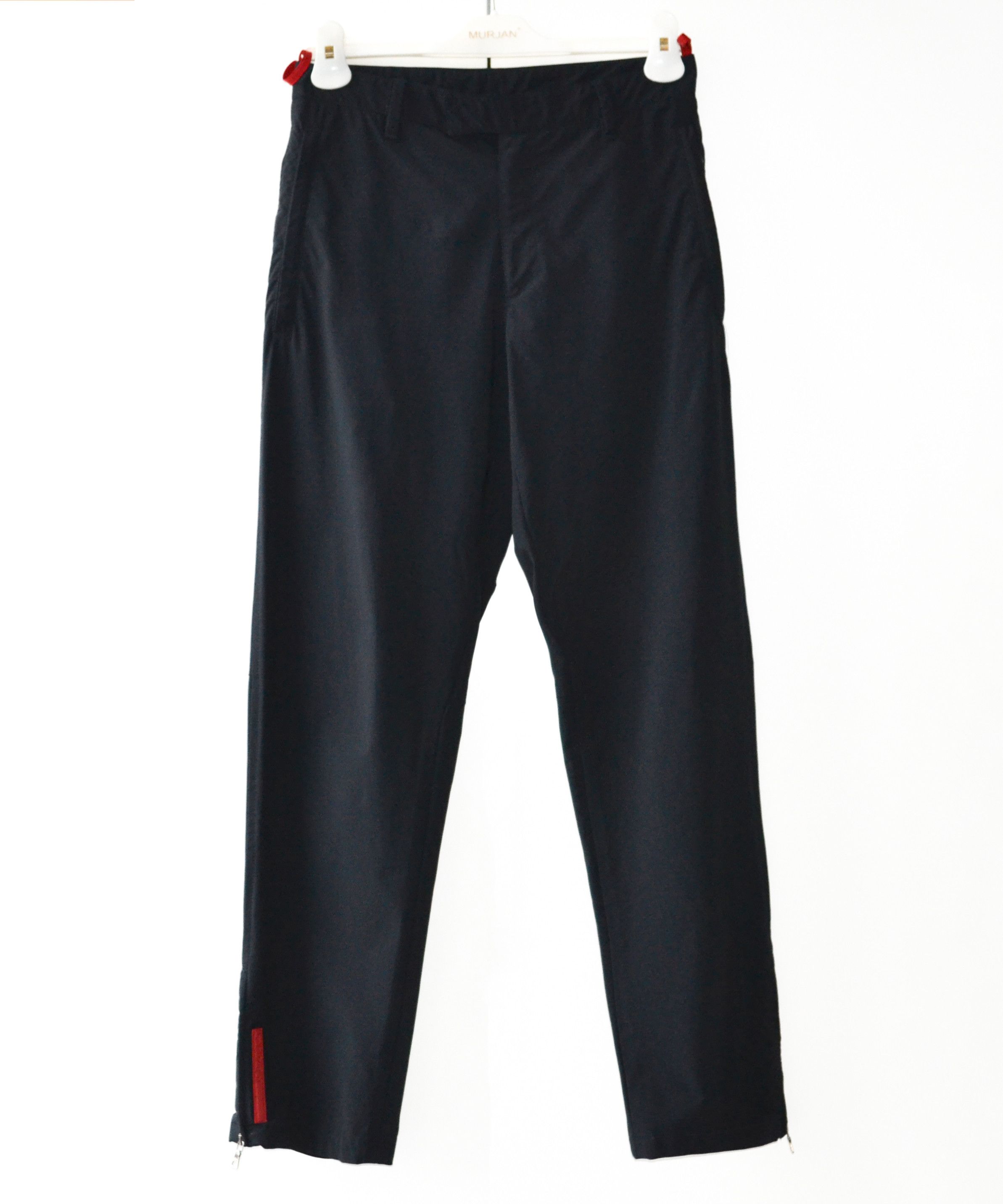 Prada SS17 Prada Orange Side Zip Nylon Track Pants | Grailed