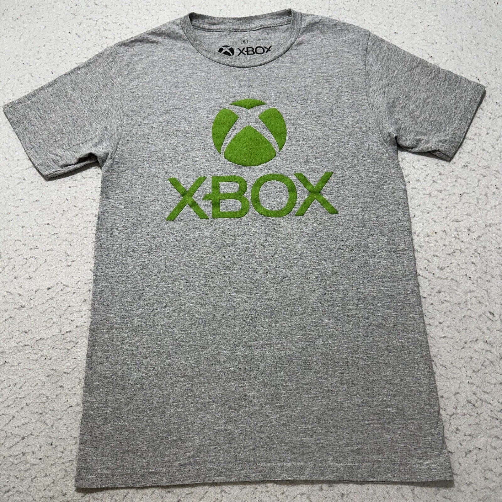 Ripple Junction XBOX Small Graphic T Shirt Gray + Green Logo Ripple Junction Size US S / EU 44-46 / 1 - 1 Thumbnail