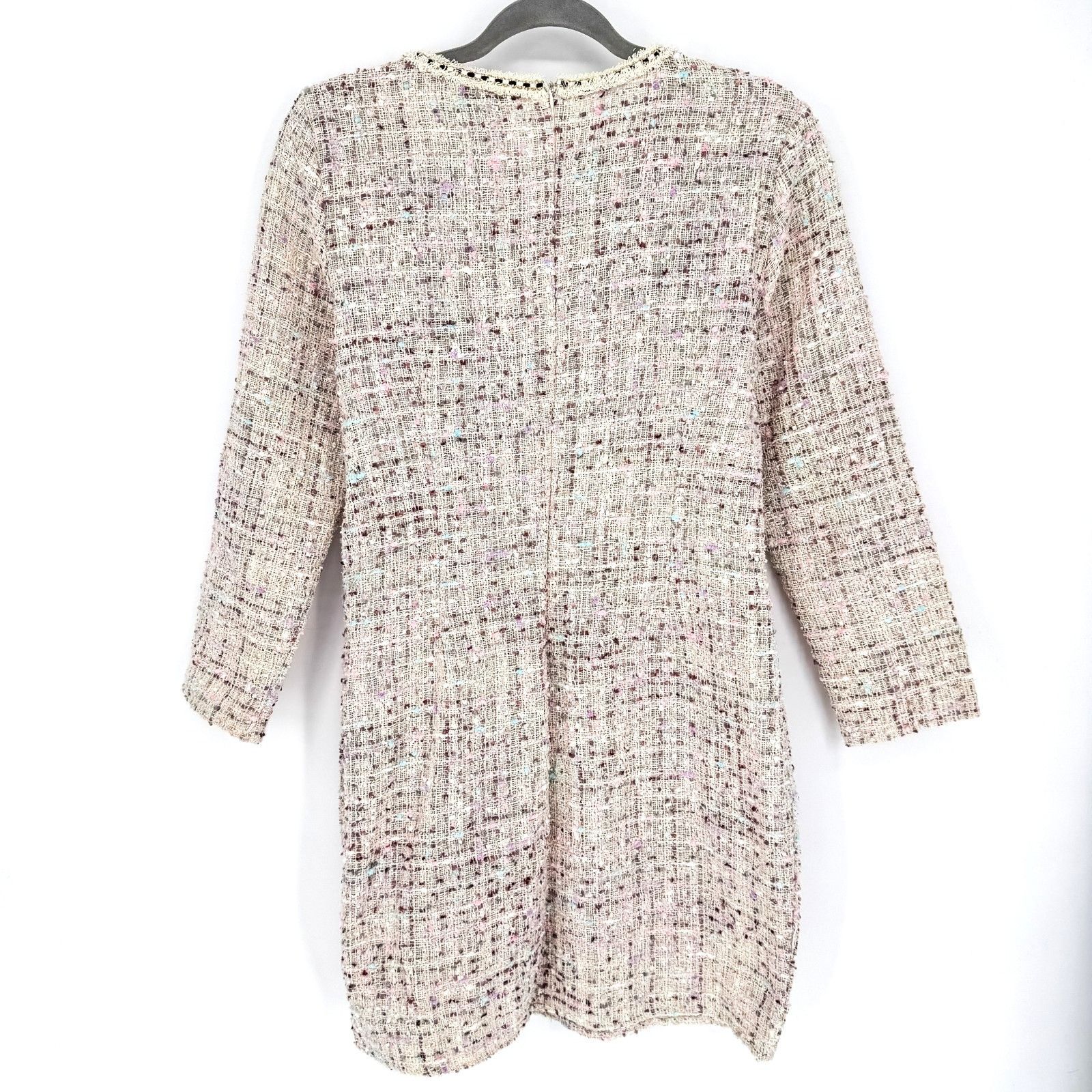 Other CBR Chic Boutique Tweed Dress Women’s XL Long Sleeve Texture Size XL / US 12-14 / IT 48-50 - 7 Thumbnail