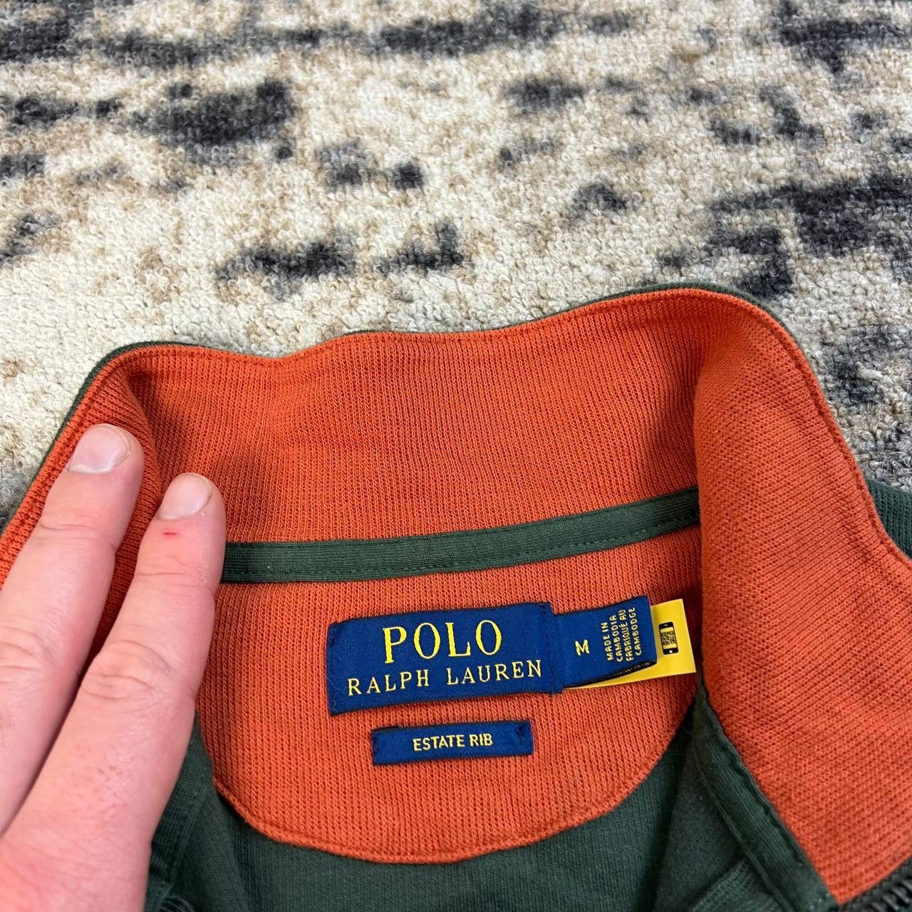 Polo Ralph Lauren Polo Ralph Lauren Luxury Quarter Zip Up Mini Logo Sweater Size US M / EU 48-50 / 2 - 5 Thumbnail