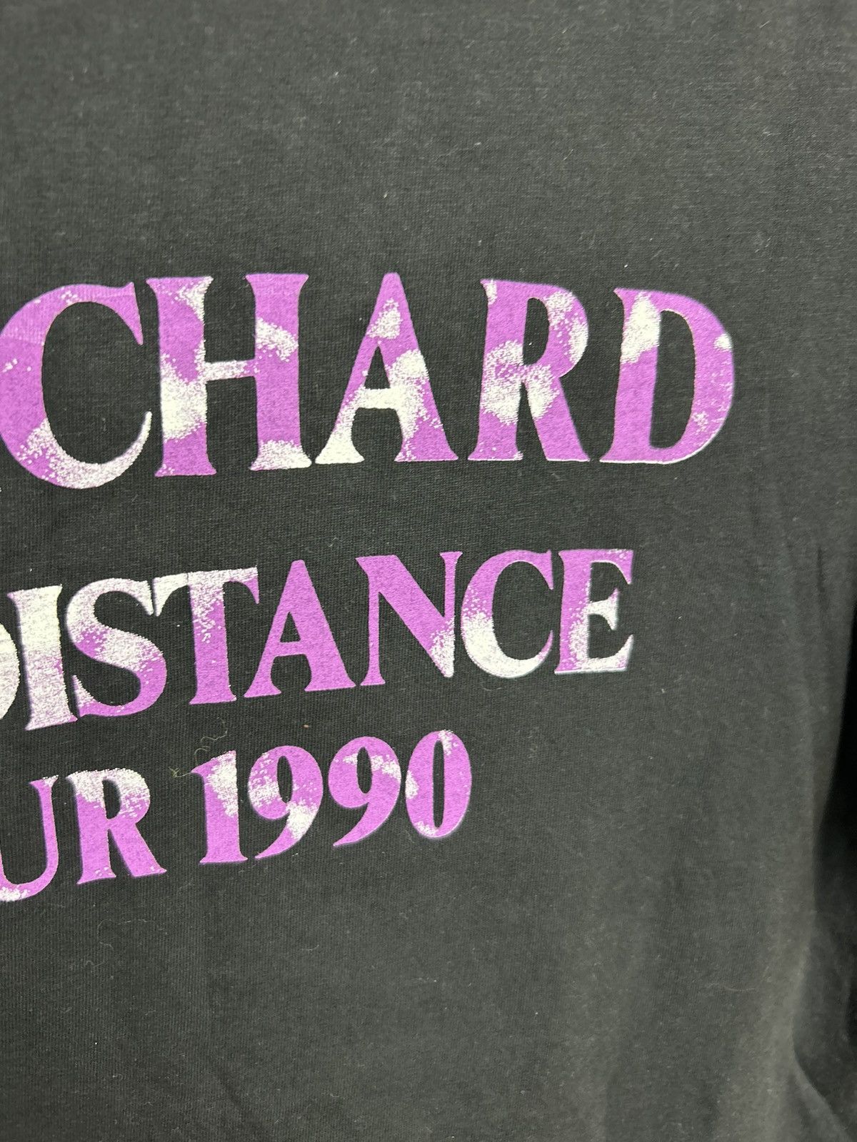Band Tees Vintage 90s Cliff Richard From a Distance The Tour 1990 Tee Size US M / EU 48-50 / 2 - 13 Thumbnail