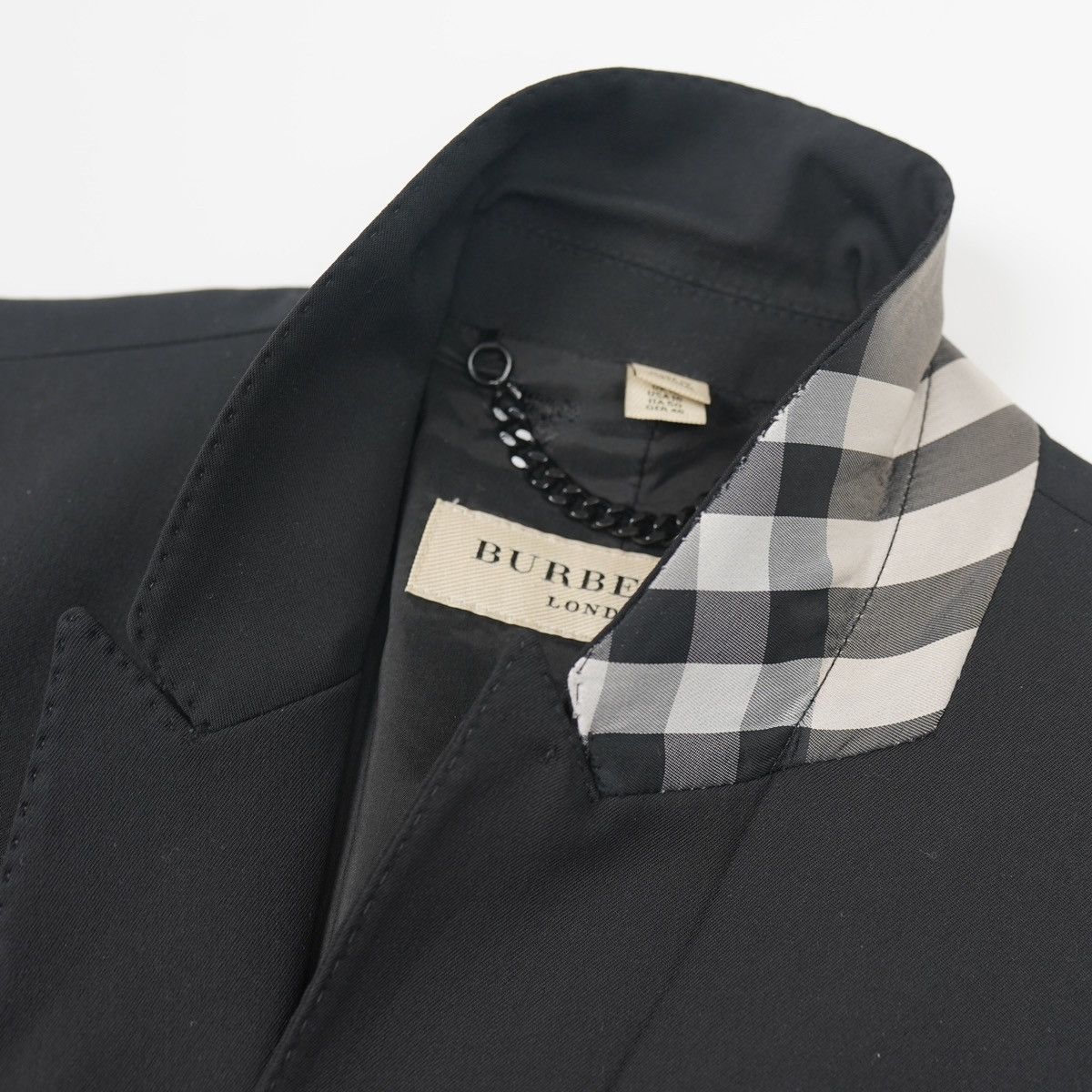 Burberry Burberry London Blazer Black Jacket Size XL / US 12-14 / IT 48-50 - 11 Thumbnail