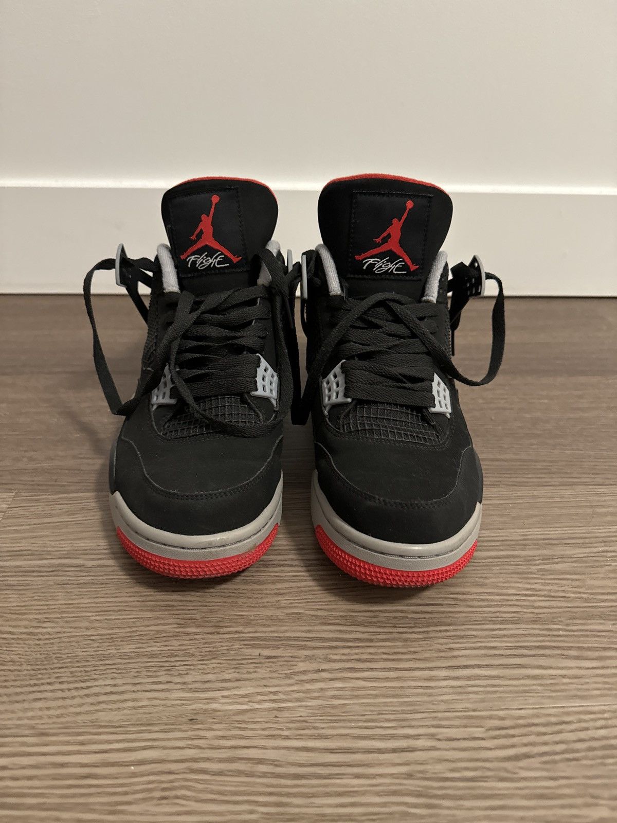 Jordan Brand × Nike Jordan 4 Bred (2019) Size US 9 / EU 42 - 3 Thumbnail