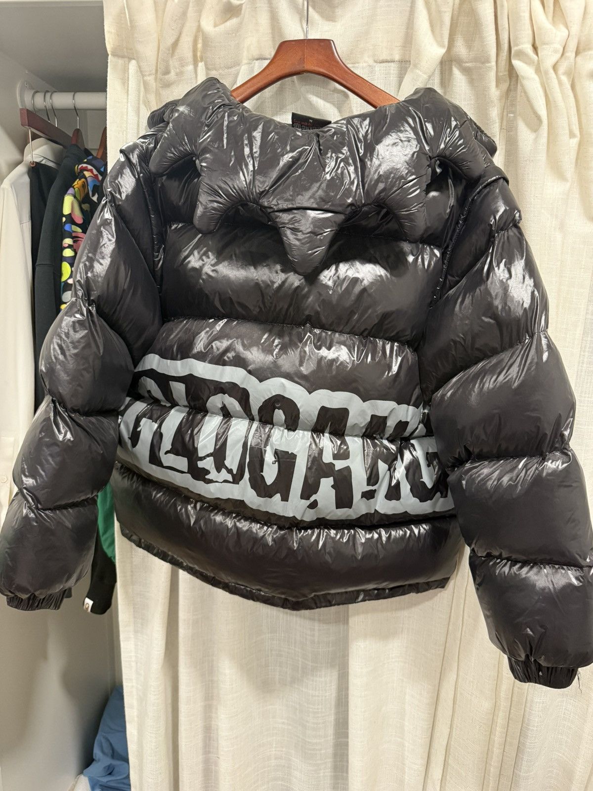 Glo Gang Glo Gang Glocler Flare Collar Puffer Jacket Sz M Size US M / EU 48-50 / 2 - 2 Thumbnail
