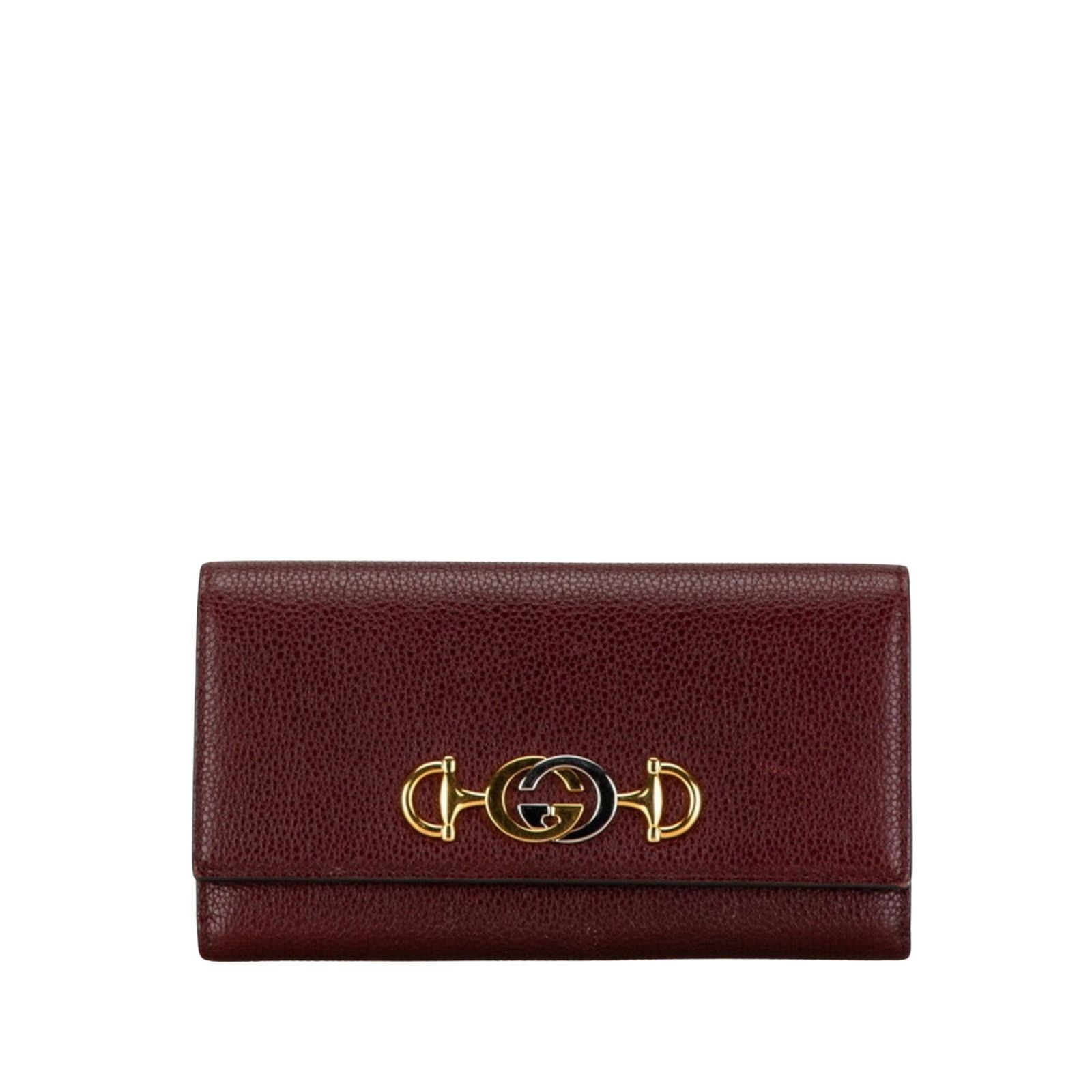 Gucci Horsebit 1955 WalletBurgundy Leather