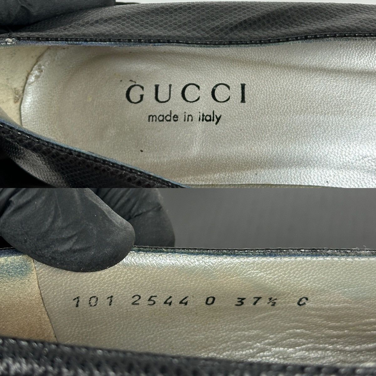 Gucci Vintage Gucci Tom Ford Black Leather Heels Size US 7.5 / IT 37.5 - 23 Thumbnail