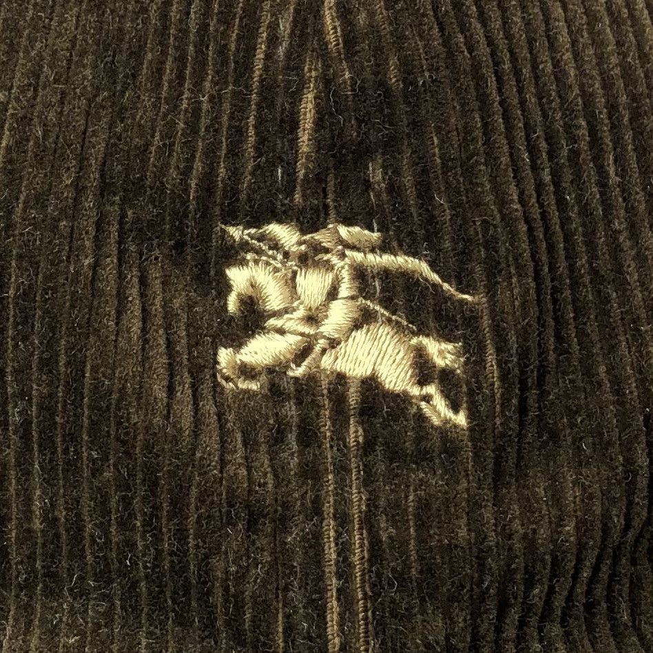 Burberry Burberry London Corduroy Embroidery Logo Adjustable Cap Size ONE SIZE - 4 Thumbnail