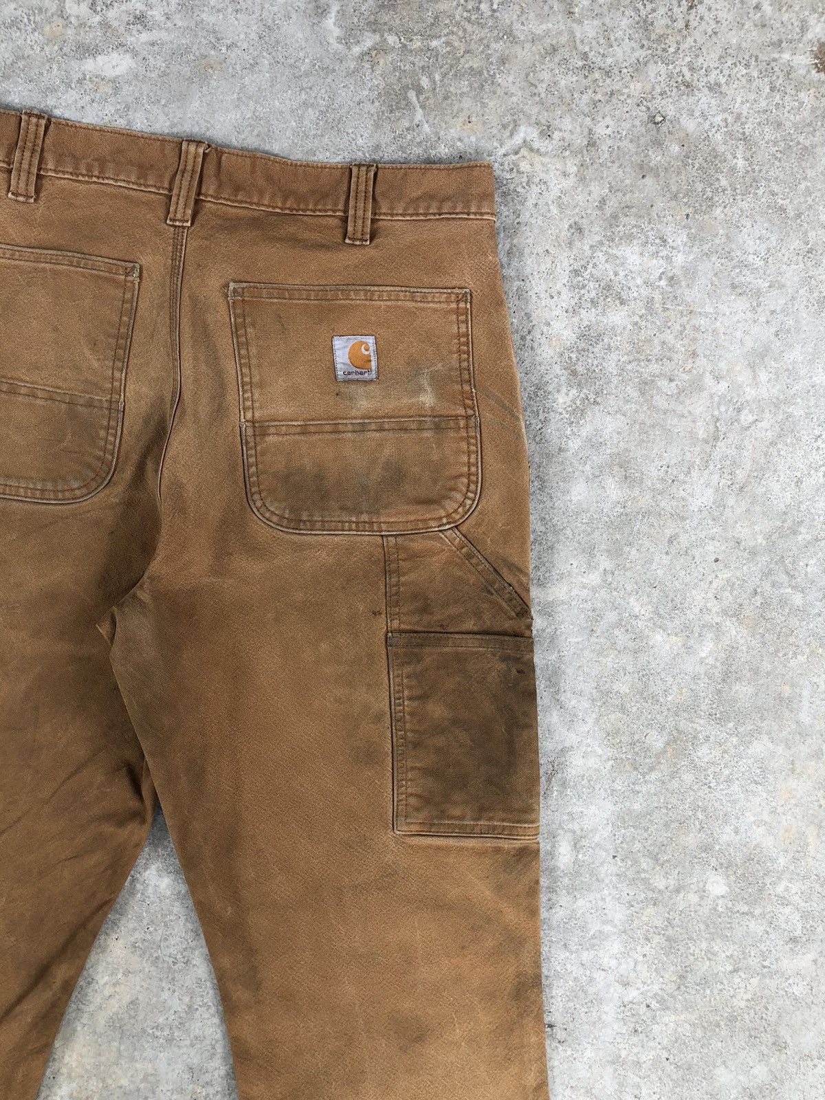 Carhartt Carharrt Distressed Jeans Carpenter Size US 32 / EU 48 - 13 Thumbnail