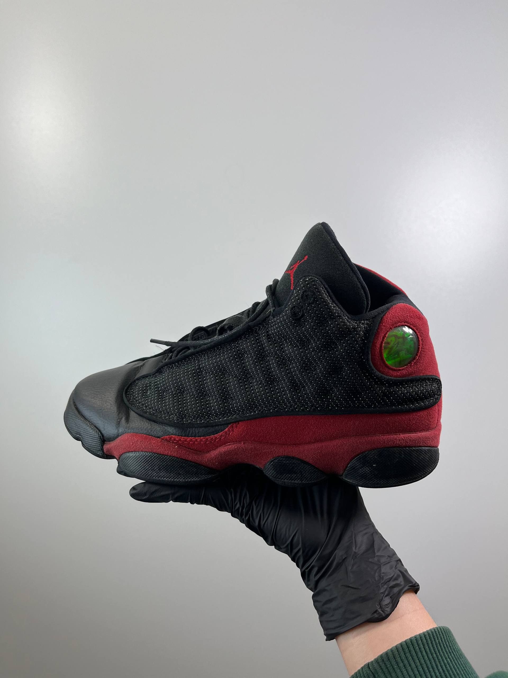 Jordan Brand Nike Air Jordan 13 Retro Bred Black Red 2017 Size 5.5 Size US 5.5 / EU 38 - 6 Thumbnail