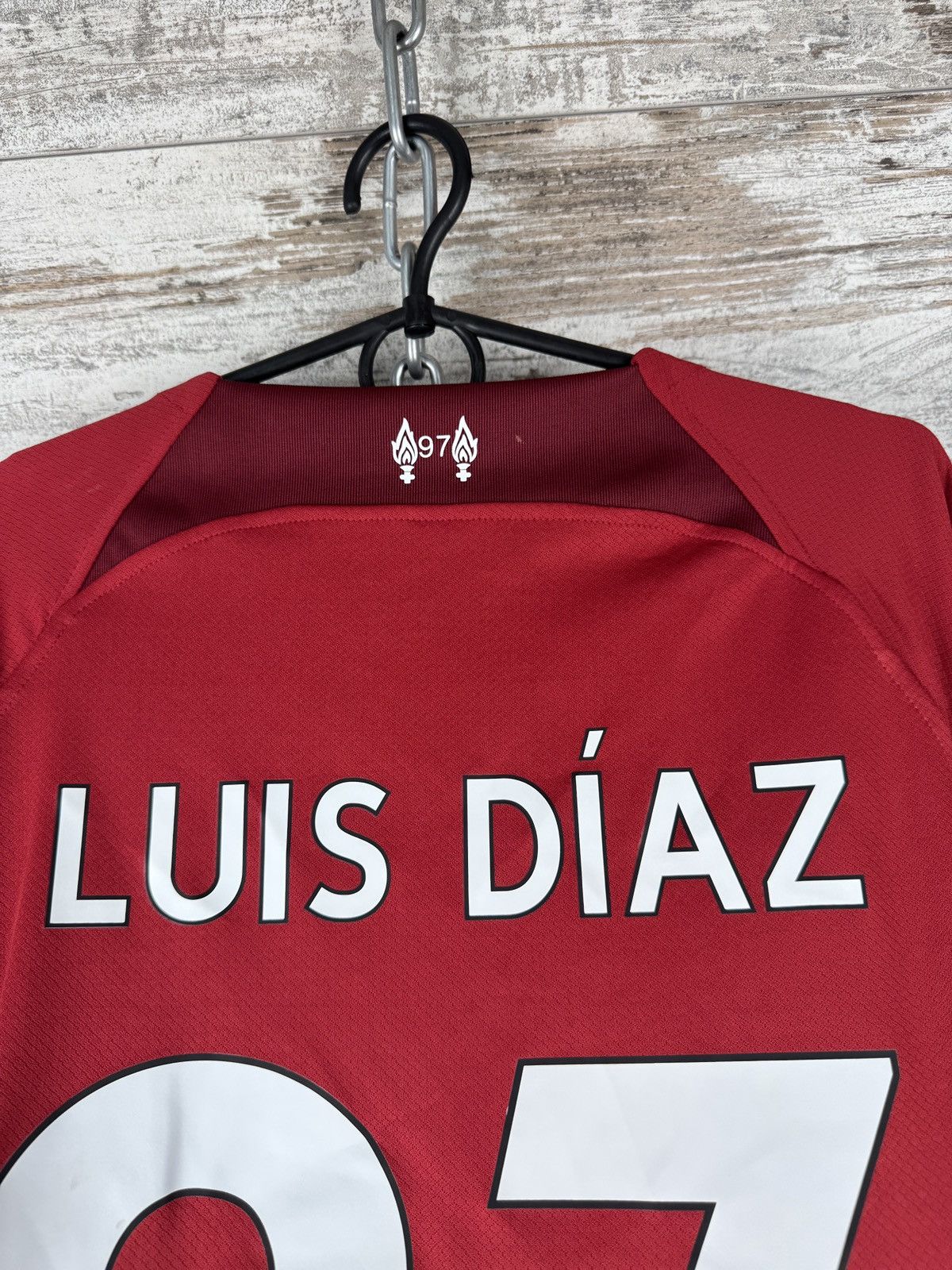 Nike Vintage Luis Diaz 23 Nike Liverpool FC soccer jersey T-shirt Size US L / EU 52-54 / 3 - 16 Thumbnail
