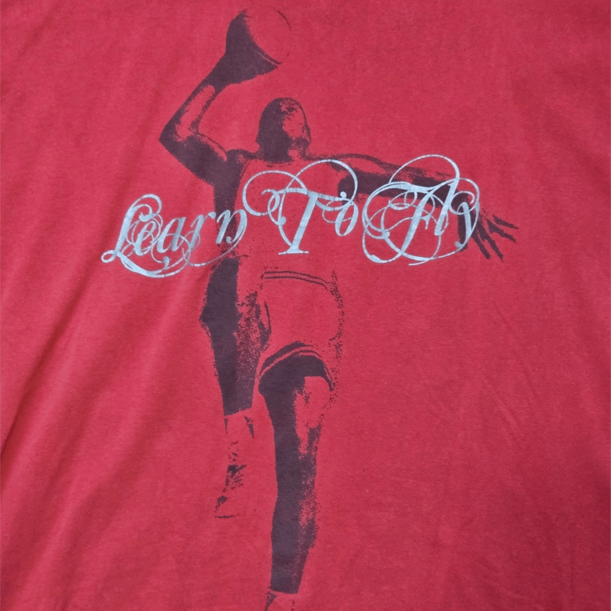 Jordan Brand × NBA × Vintage Jordan Learn To Fly Rare Tee Size US XL / EU 56 / 4 - 2 Thumbnail