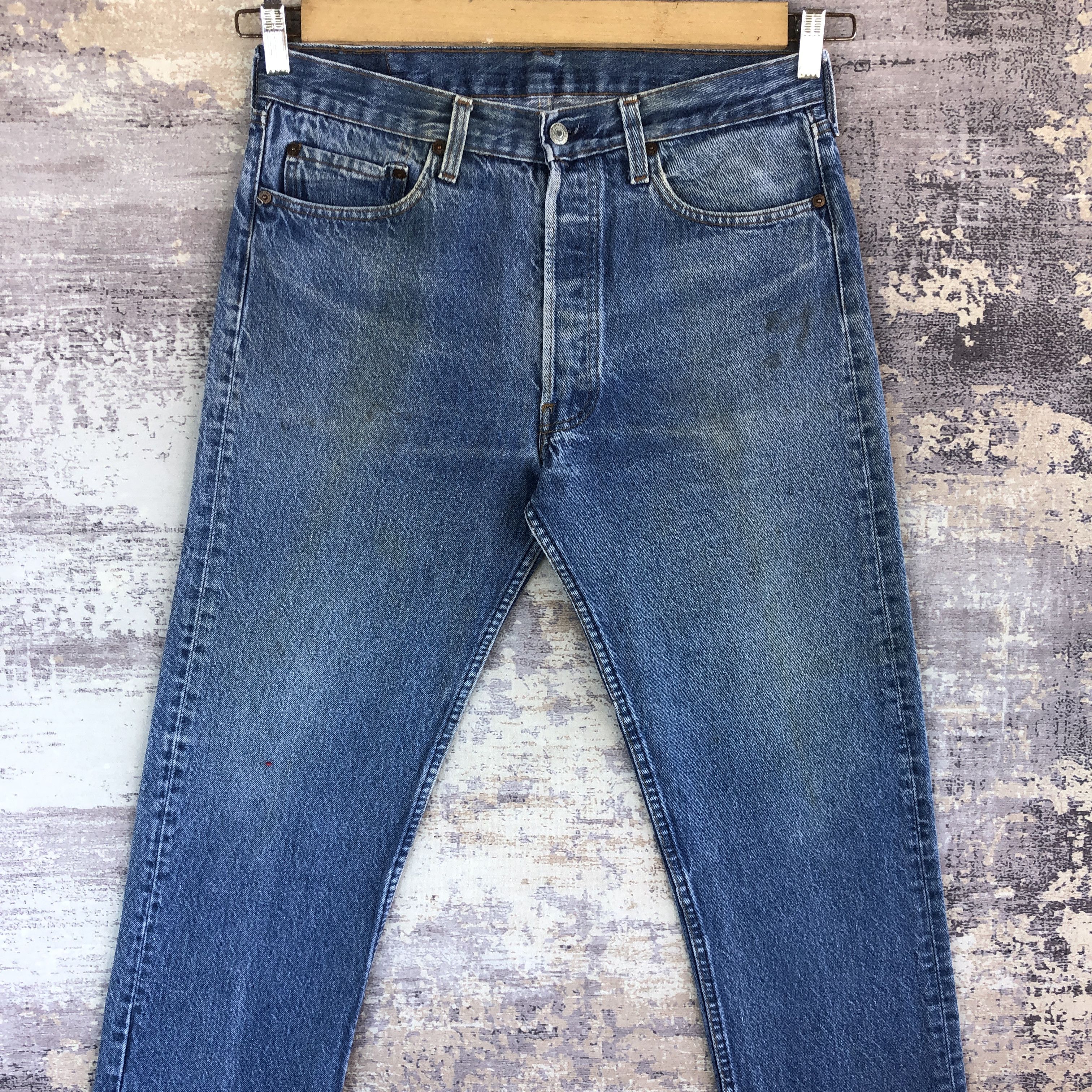 Levi's Vintage 80's Levis 501 Light Wash Jeans Levi's Faded Denim Size US 32 / EU 48 - 3 Thumbnail