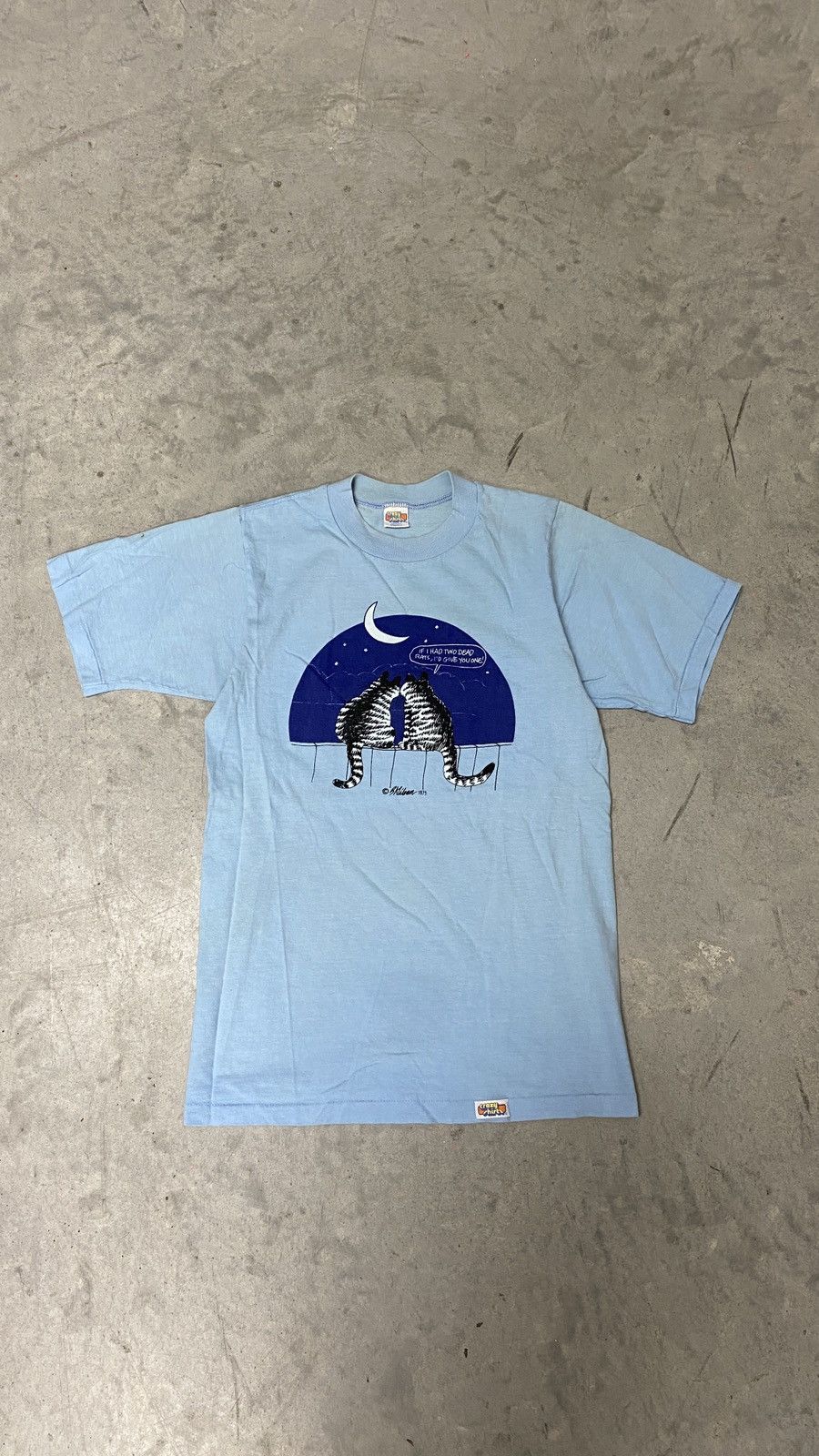 Vintage Kliban Cat Crazy Shirts 1975 Tee Size US S / EU 44-46 / 1 - 1 Thumbnail