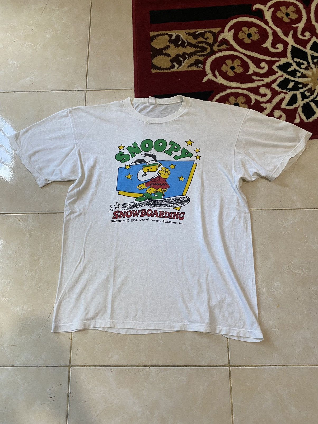 Other Snoopy Snowboarding tee Size US L / EU 52-54 / 3 - 1 Thumbnail