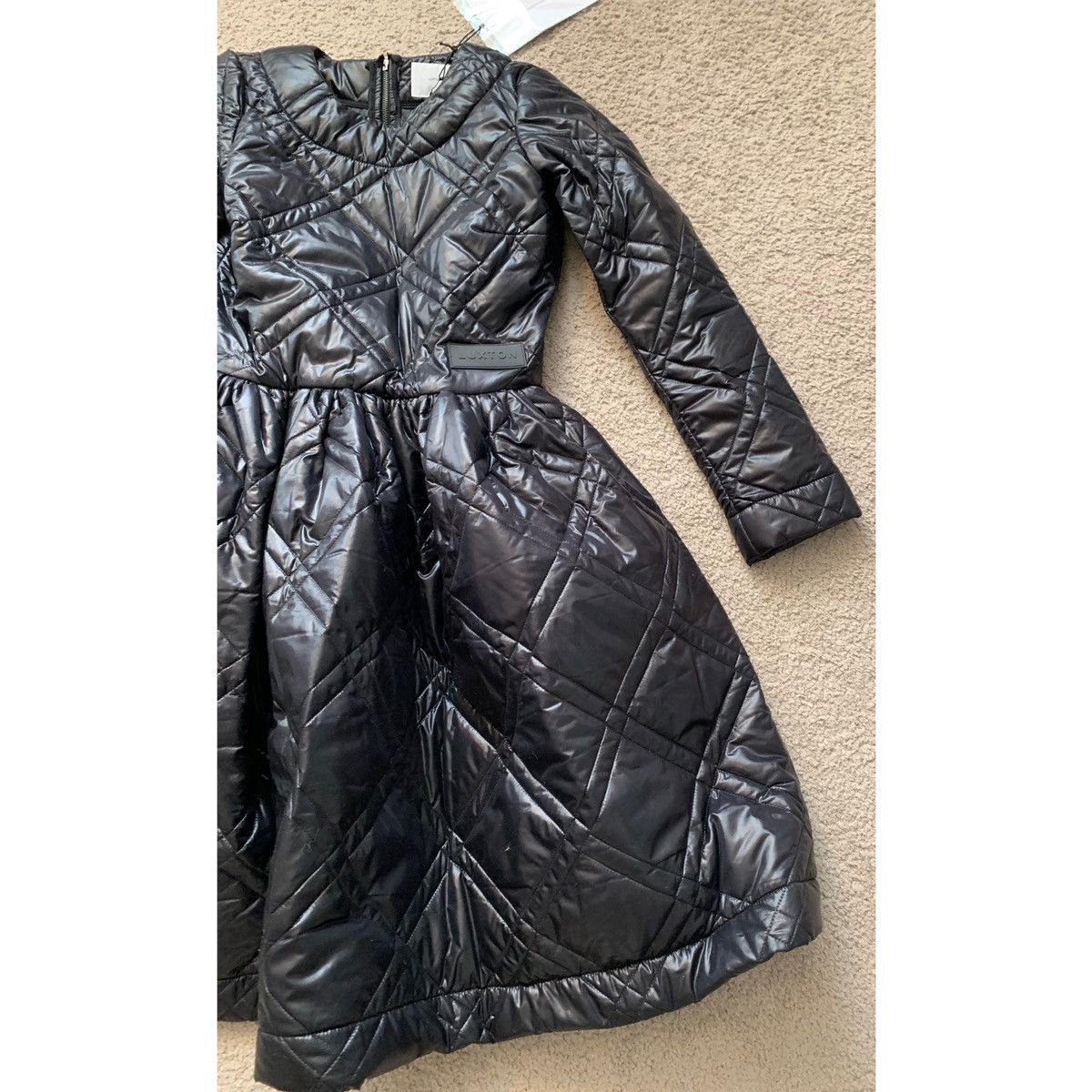 Other LUXTON BLACK QUILTED PUFFER MID DRESS Size M / US 6-8 / IT 42-44 - 12 Thumbnail