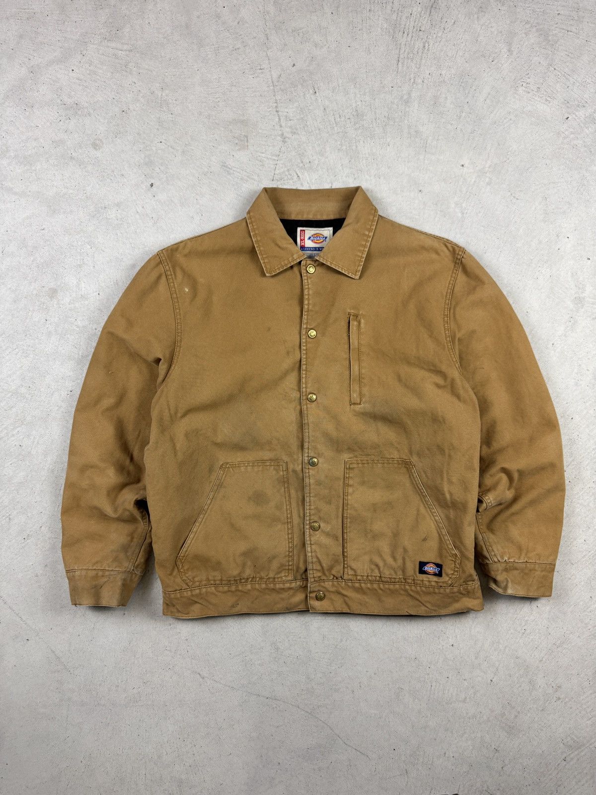 Dickies × Vintage Dickies Tan Work Jacket Size US XL / EU 56 / 4 - 1 Thumbnail