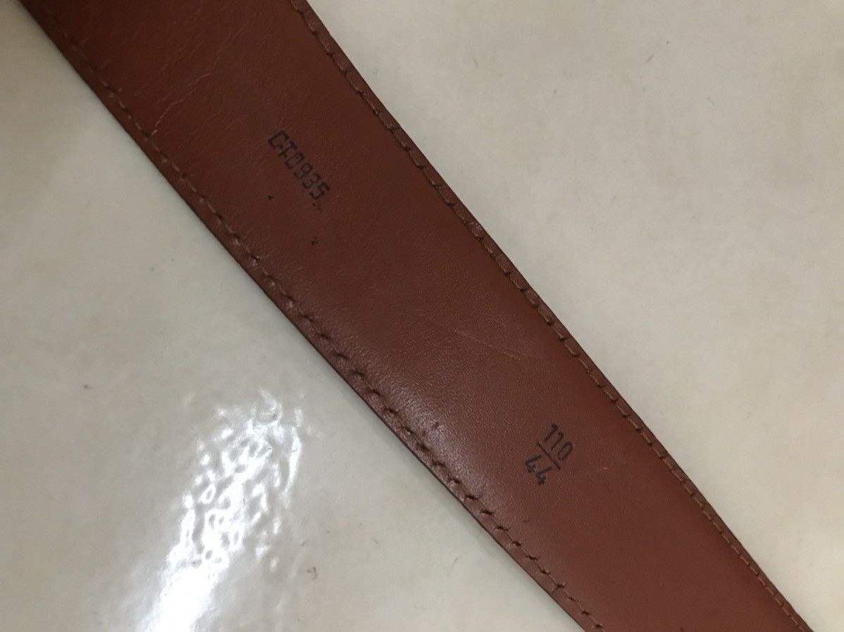 Louis Vuitton Vintage Louis Vuitton Epi Leather Brown Belt Size ONE SIZE - 4 Thumbnail