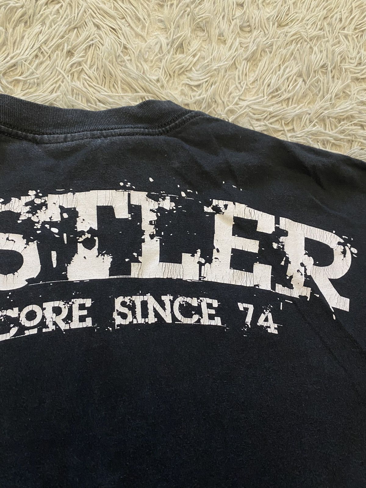 Affliction × Vintage Vintage Hustler Hardcore TV XXX Chanel Sex Grunge T-Shirt Size US XL / EU 56 / 4 - 10 Thumbnail