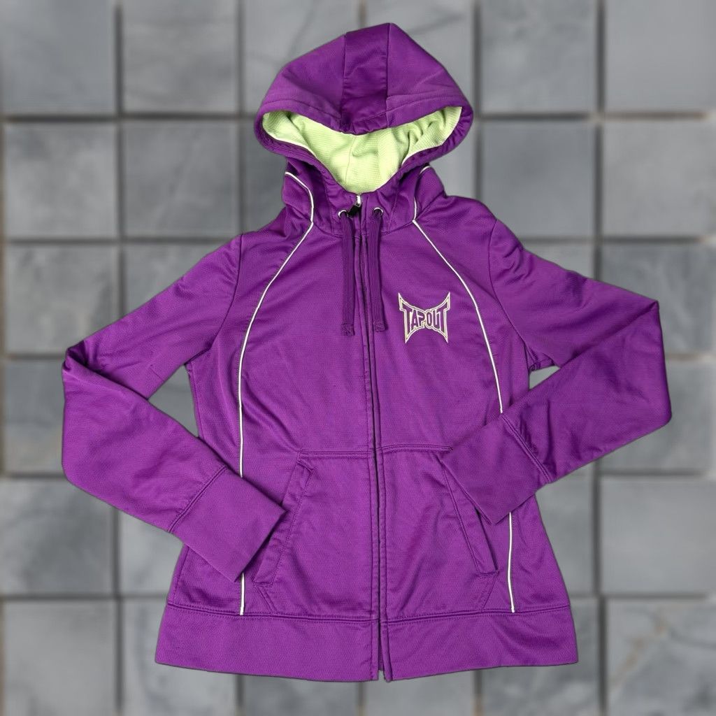 Tapout Tapout Sweatshirt Adult S Purple Full Zip Up Hoodie Jacket Mens Athletic Regular Size S Size US S / EU 44-46 / 1 - 1 Thumbnail