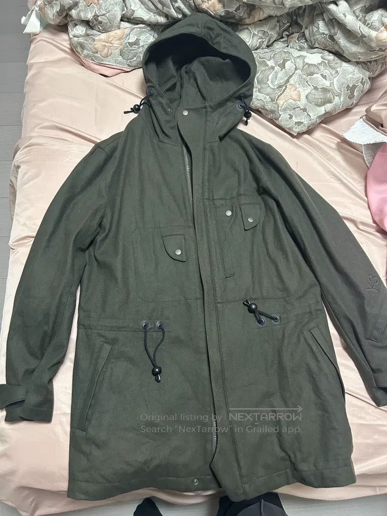 Yohji Yamamoto Wool Windbreaker coat