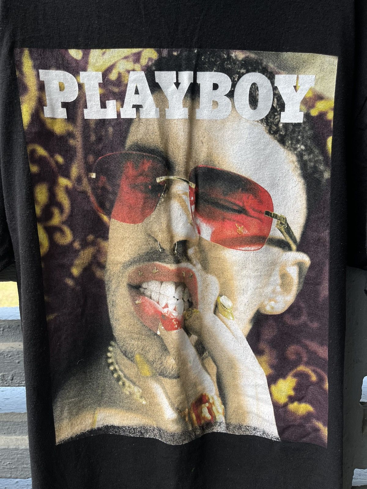 Designer × Playboy Vintage Play Boy over print shirt Size US L / EU 52-54 / 3 - 5 Thumbnail