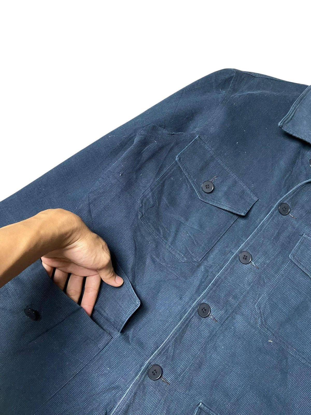 agnes b. Agnes B. Homme Multi pocket Collared Jacket (156) Size US XS / EU 42 / 0 - 2 Thumbnail