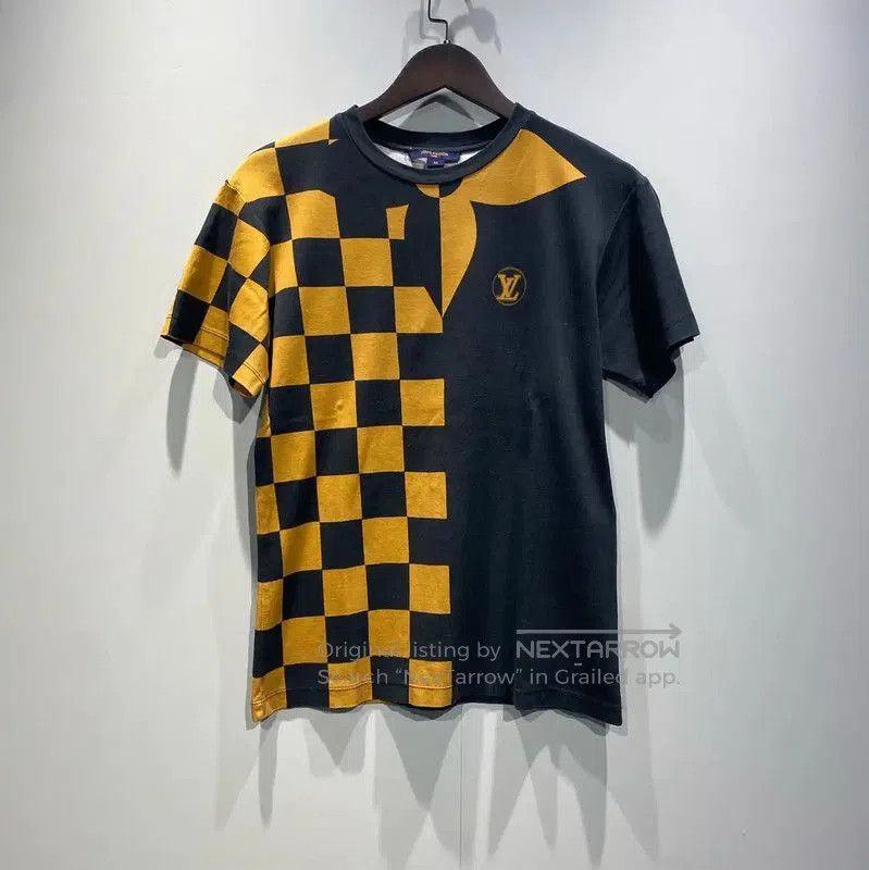 Louis Vuitton Louis Vuitton Men's Yellow Cotton Blend T. Size US M / EU 48-50 / 2 - 1 Thumbnail