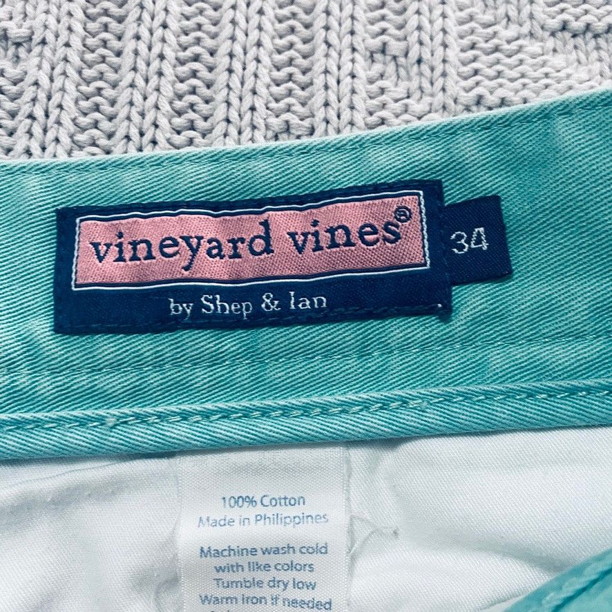 Vineyard Vines Vineyard Vines teal Club Shorts Size US 34 / EU 50 - 3 Thumbnail