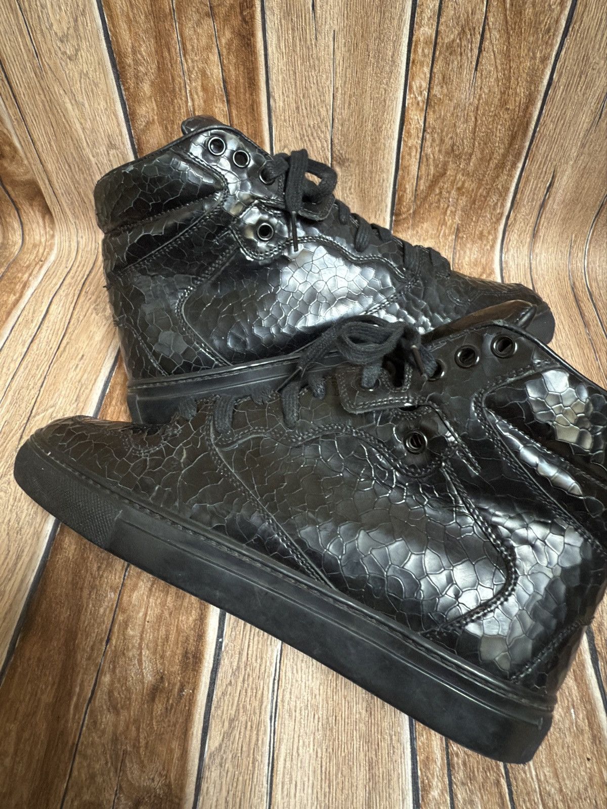 Balenciaga 'craquele' cracked arena trainers Size US 7 / IT 37 - 7 Thumbnail