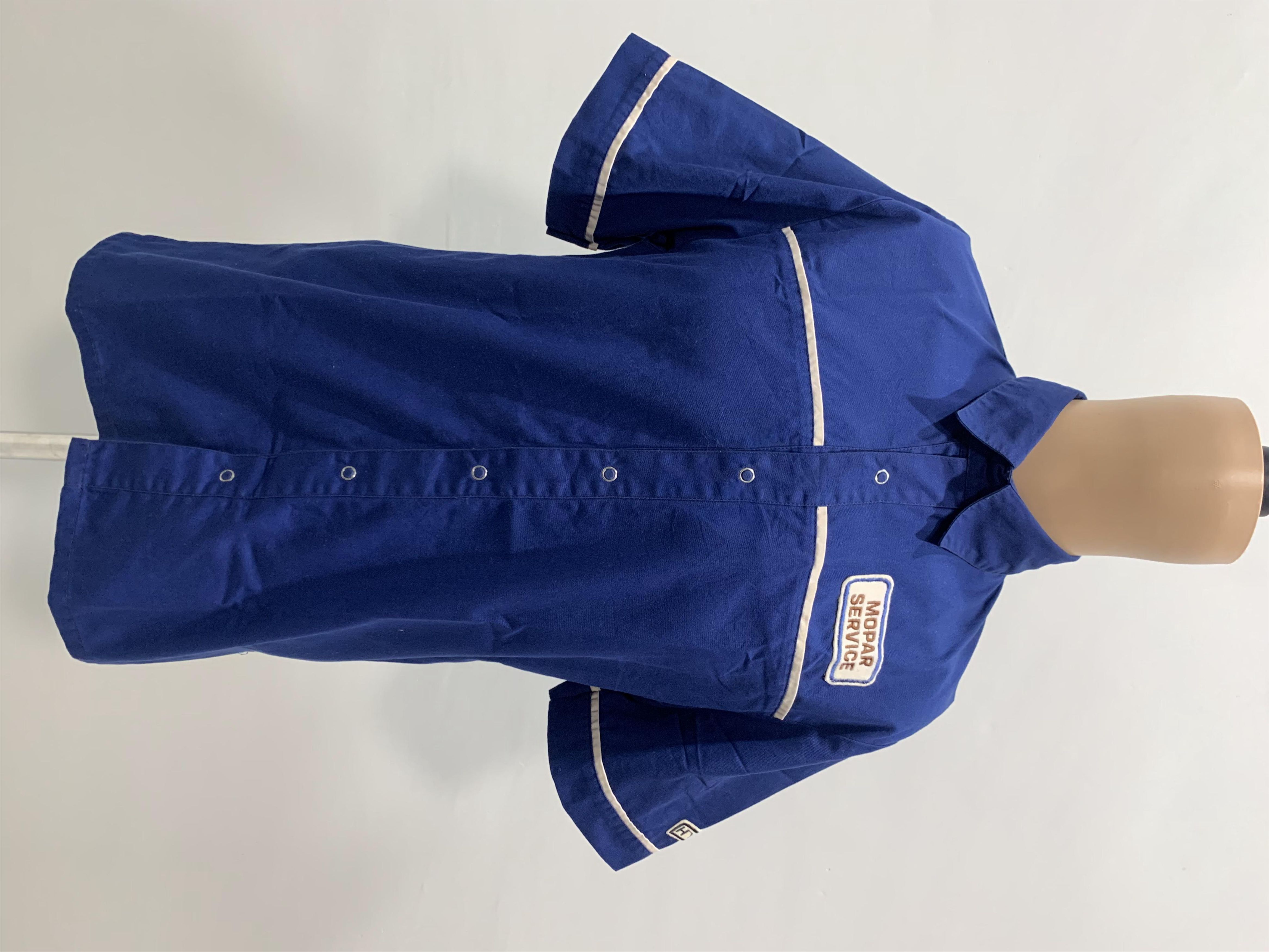 image of Vintage Hysterics Glamour By Gimme Five Ltd Shirts in Blue, Men's (Size Small)