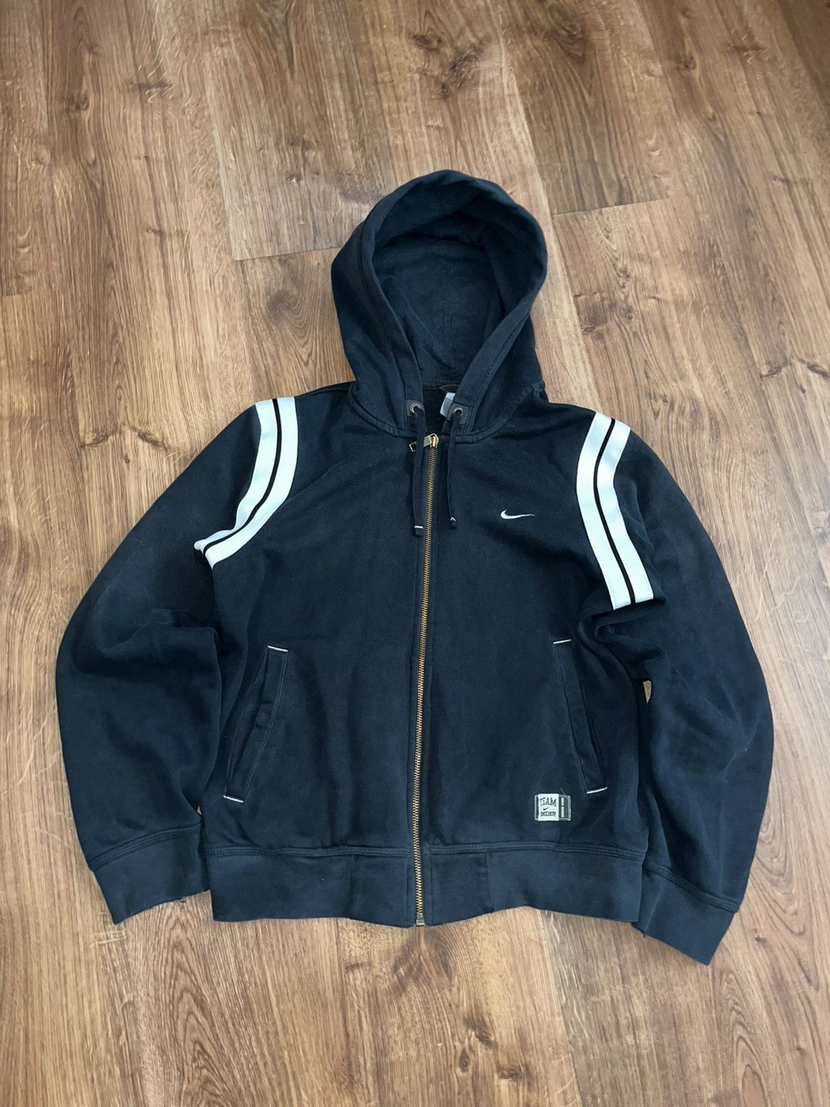 Nike Vintage Nike “72” Distressed Logo Zip‑Up Hoodie Size US S / EU 44-46 / 1 - 3 Thumbnail