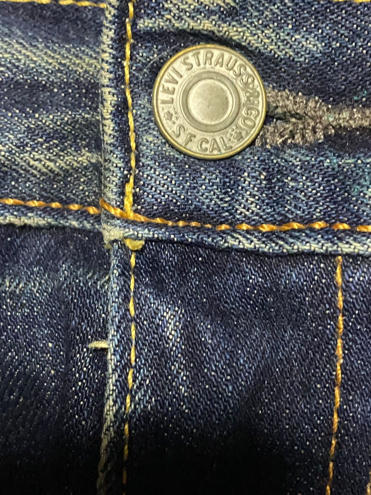 Levi's Levis 527 Y2K Blue Wash Distressed Bootcut Style Jeans Size US 34 / EU 50 - 10 Thumbnail