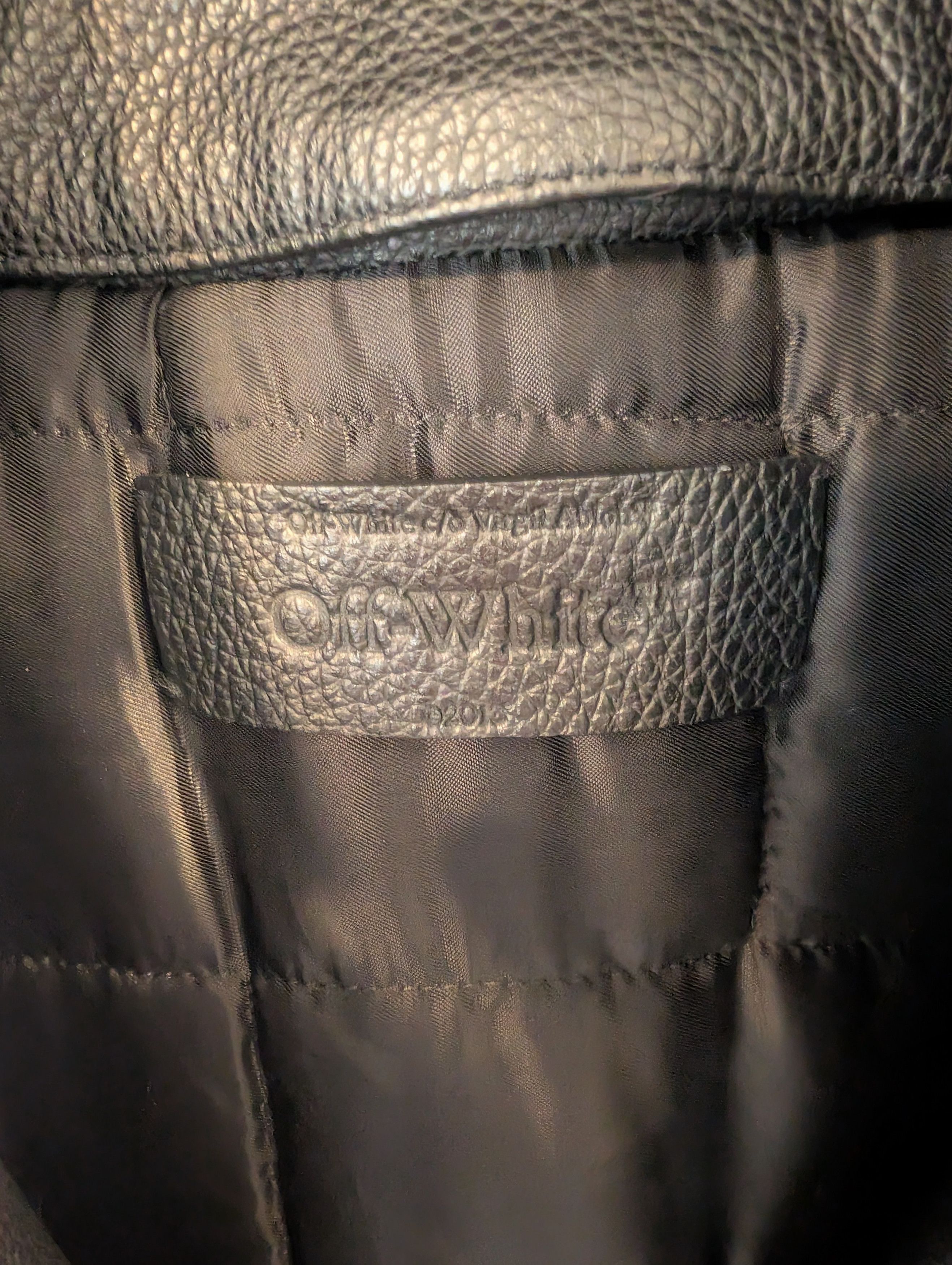 Off-White Rare Off-white nature lover Leather jacket Size US M / EU 48-50 / 2 - 10 Thumbnail