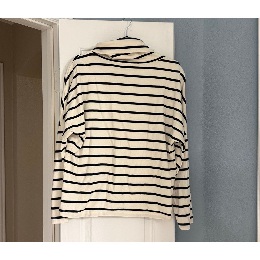 Other Stateside Cotton Jersey Funnel Neck Top Large Size L / US 10 / IT 46 - 2 Thumbnail