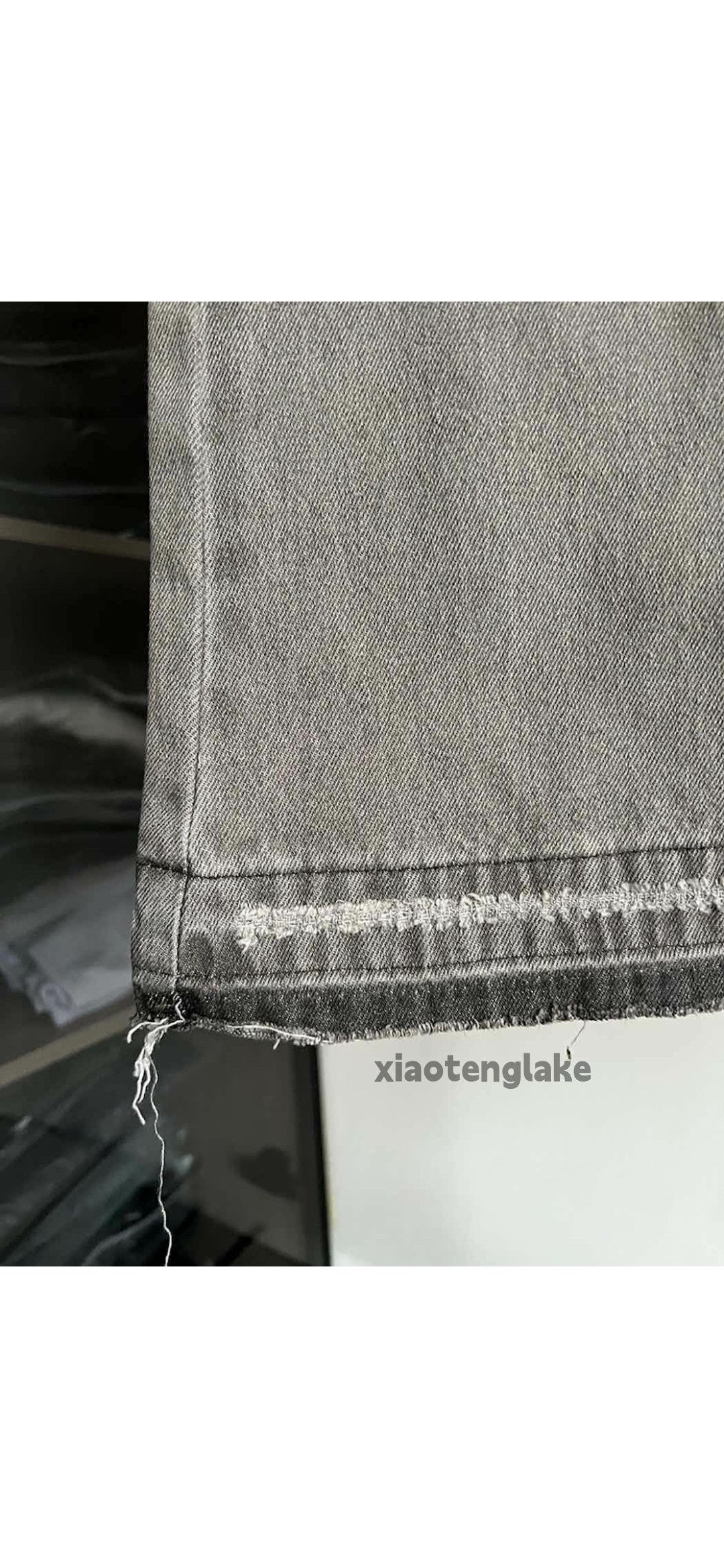 washed faded damaged yuppie punk flared jeans