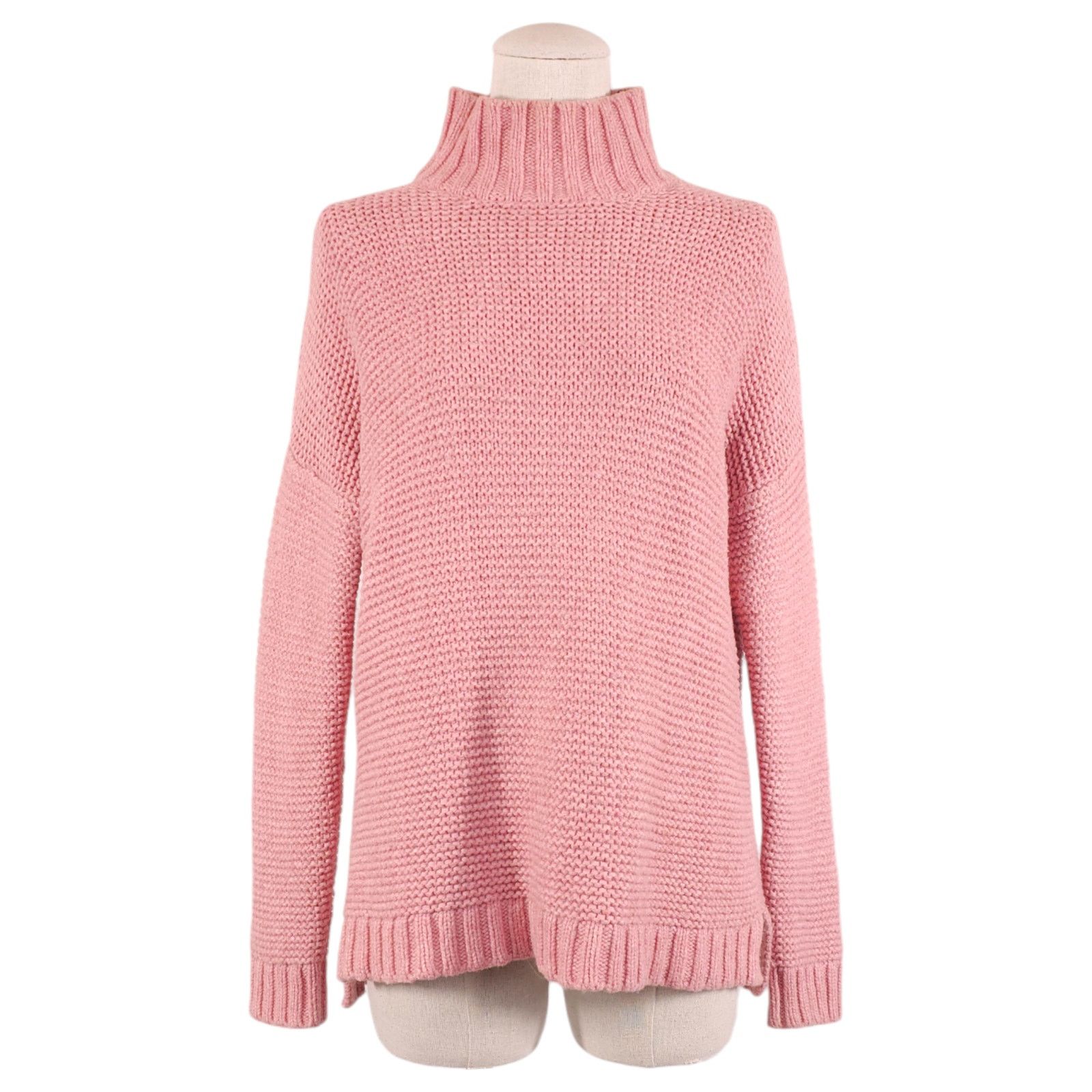 Marine Layer Marine Layer Merino Wool Blend Sweater Pink Sz Extra Small Size XS / US 0-2 / IT 36-38 - 1 Thumbnail