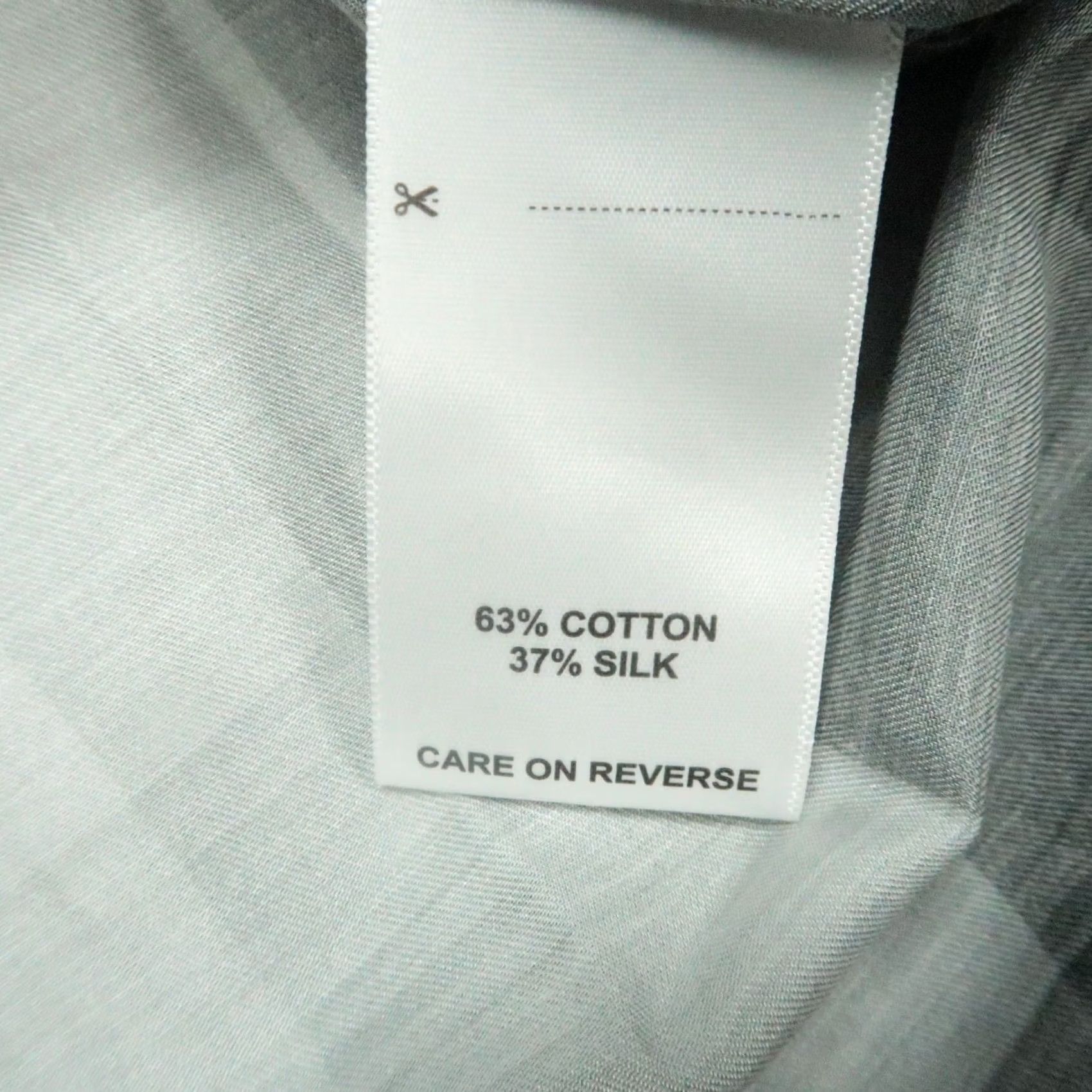 Billy Reid Billy Reid Shirt Mens Small Gray Plaid Silk Cotton Long Sleeve Button-Up Boyds Mens Size US S / EU 44-46 / 1 - 4 Thumbnail