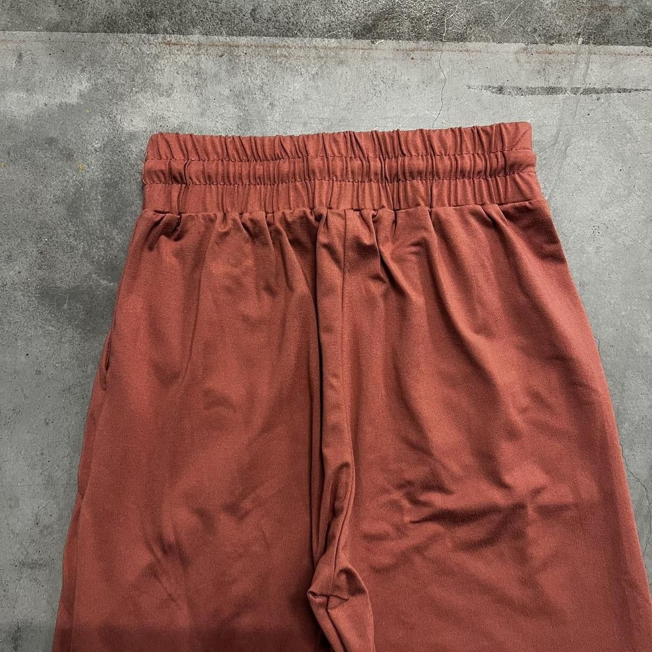 Vintage Vintage Y2K/2000s Baggy Wideleg Yoga Style Peach Sweatpants! Size US 30 / EU 46 - 6 Thumbnail