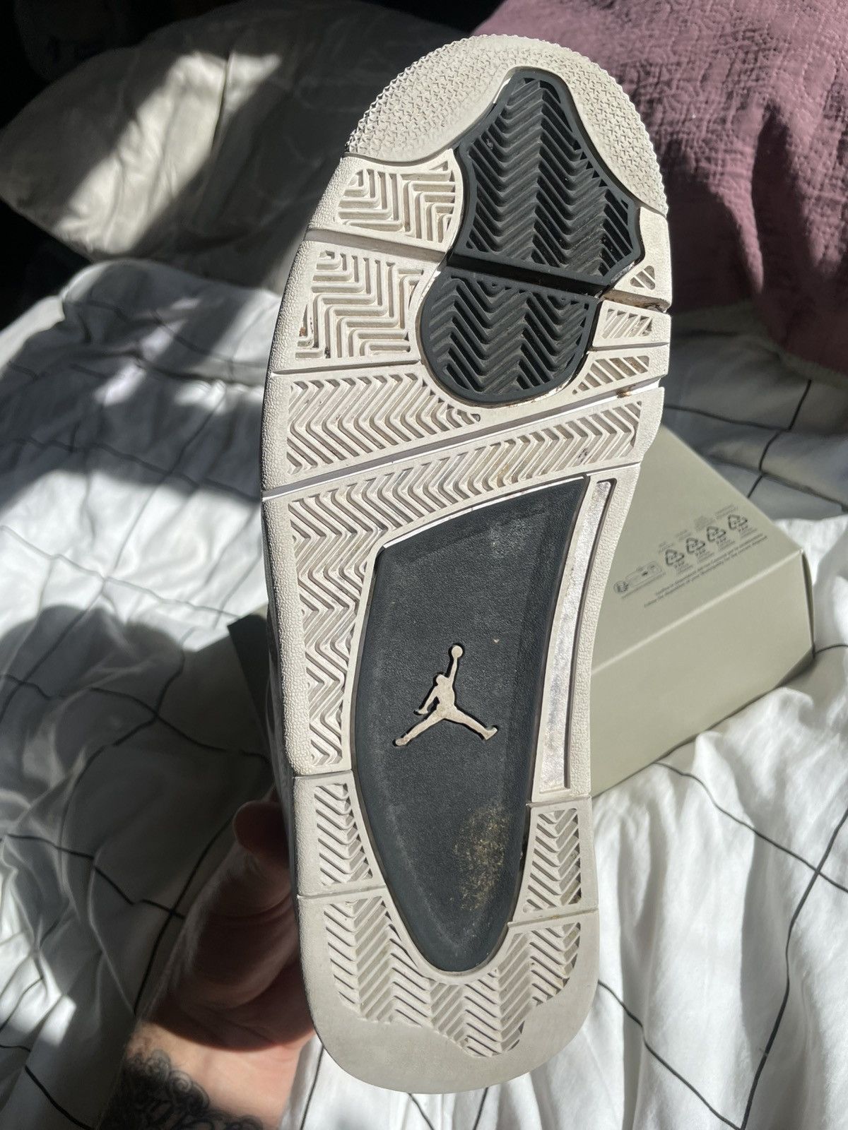 Jordan Brand Jordan 4 Black military Size US 12 / EU 45 - 12 Thumbnail