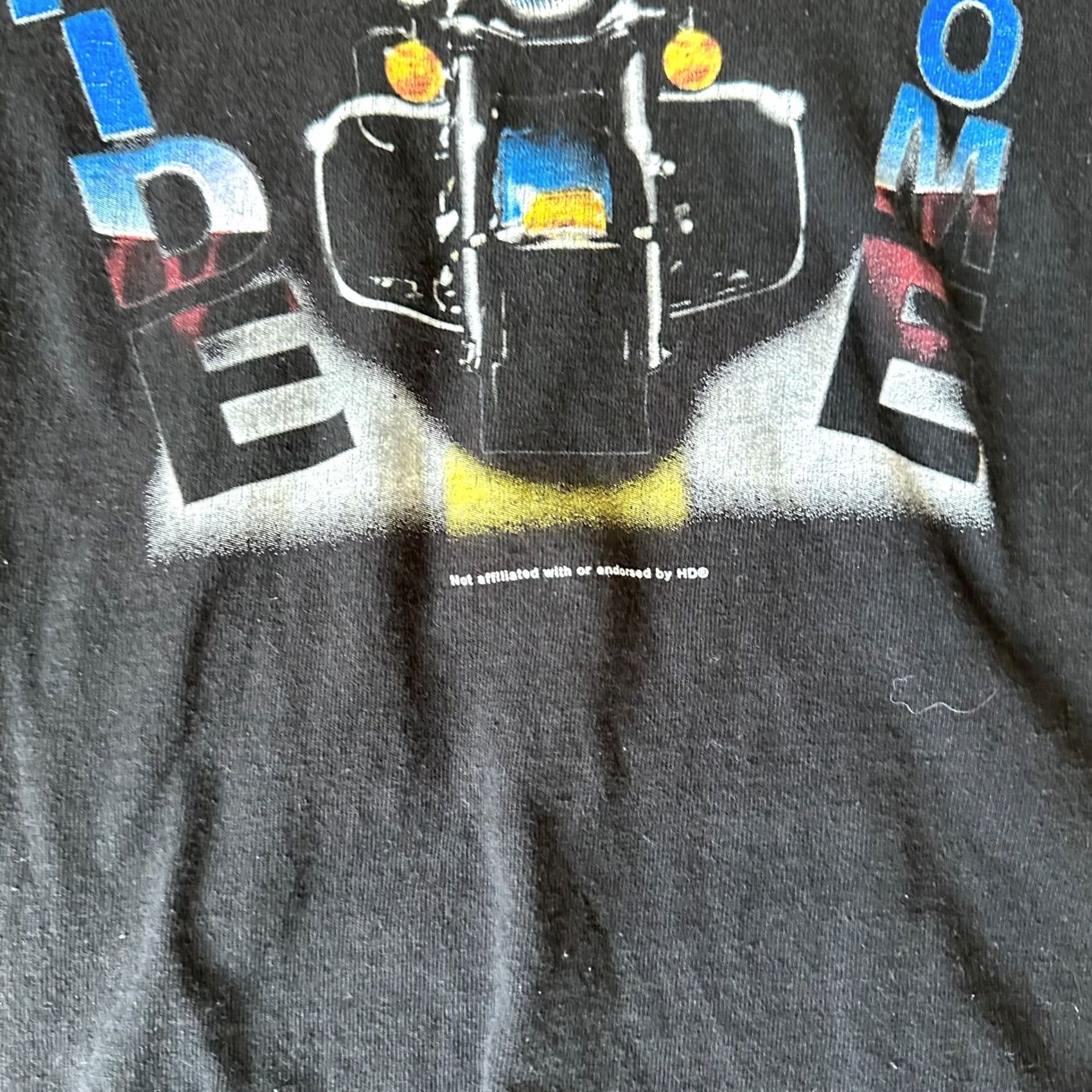 Vintage VINTAGE Motorcycle Shirt Mens XL Black Y2K Motors Rally Eagle Engine T-Shirt 80s 90s Classic Size US XL / EU 56 / 4 - 3 Thumbnail