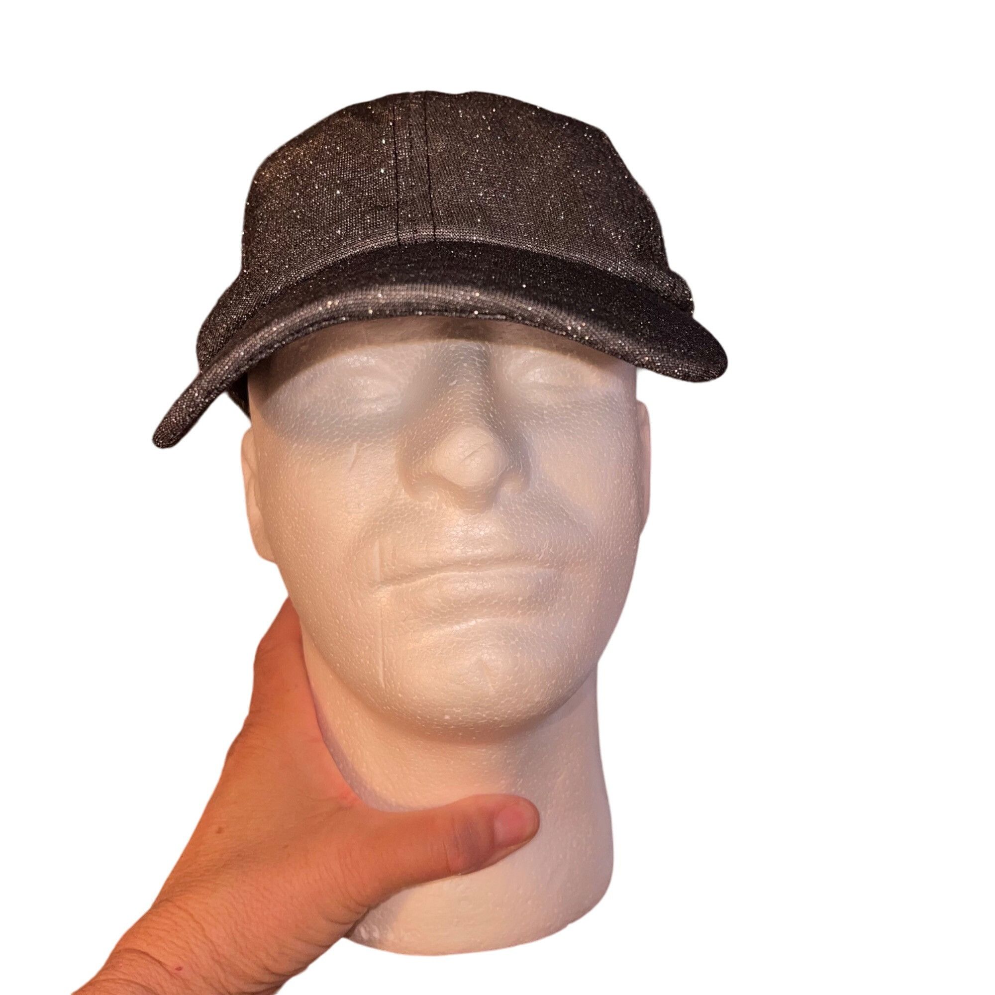Other C C Womens Hats One Size Gray Metallic Extremely Size ONE SIZE - 3 Thumbnail