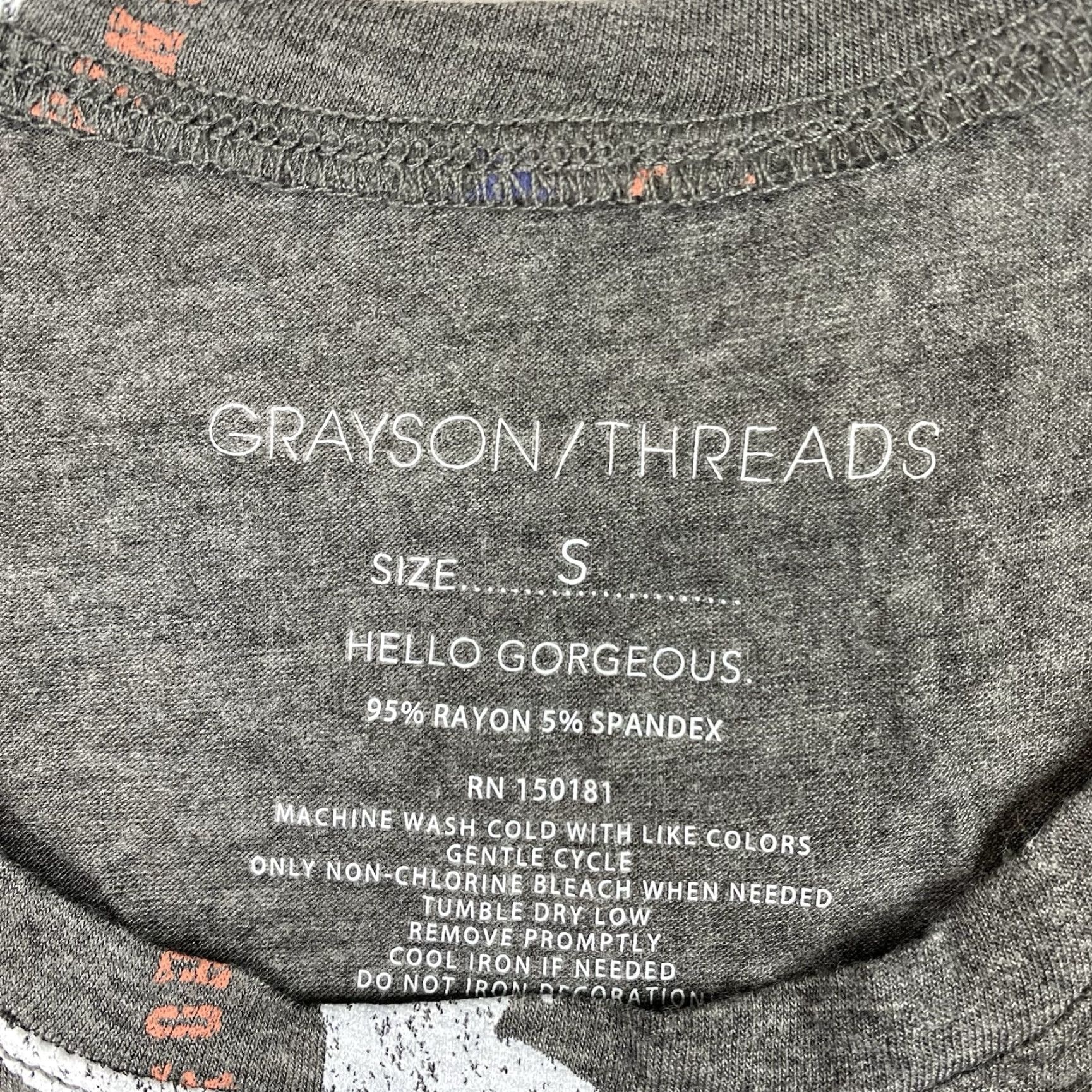 Vintage Grayson Threads Tank Women S Gray California Bear Logo Printed NWT Size S / US 4 / IT 40 - 5 Thumbnail