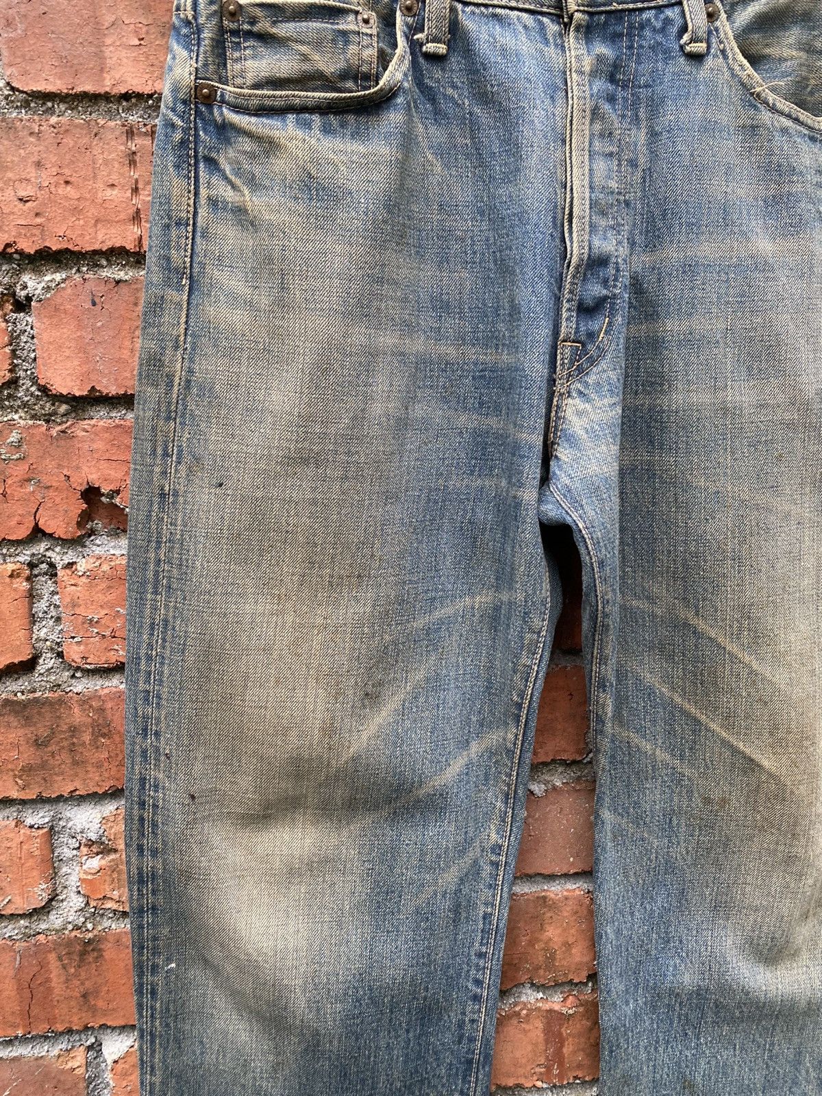 Japanese Brand × Vintage W31x30 Omnigod japanese jeans redline Size US 31 - 6 Thumbnail