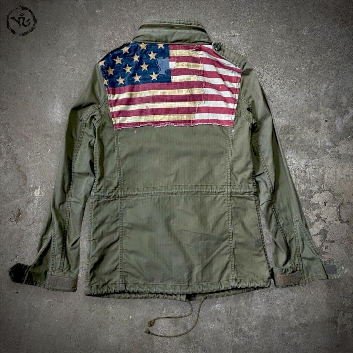 Denim & Supply Ralph Lauren M64 Ralph Lauren USA Flag Jacket | Grailed