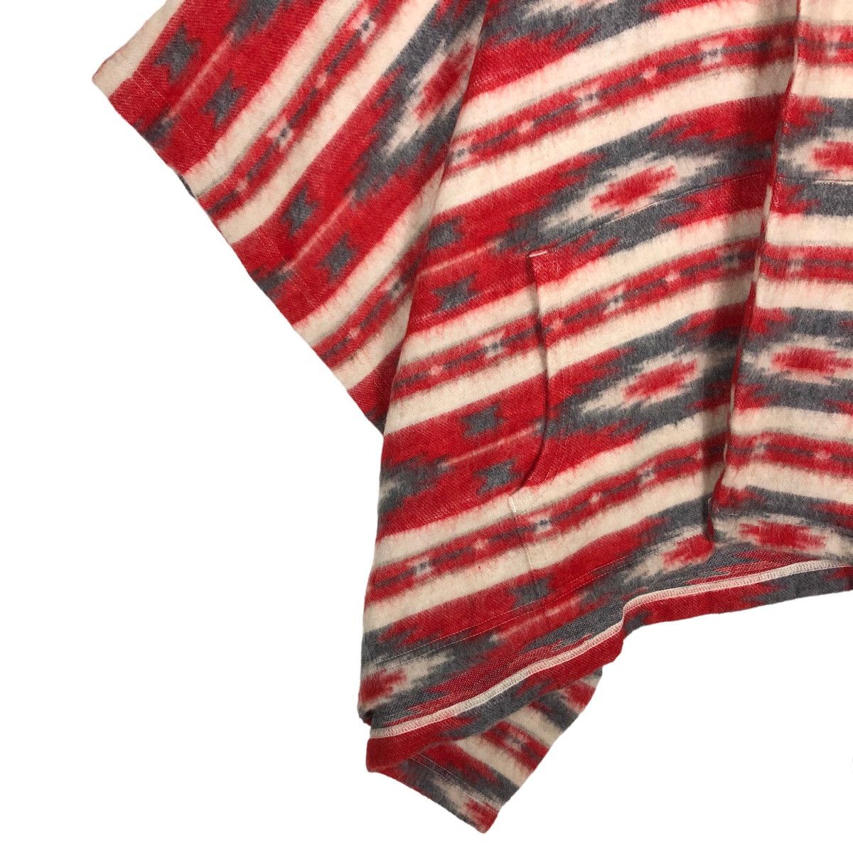 Japanese Brand 🔥Oversized Poncho Jacket Striped Viri-Dari Deserta Japan Size US L / EU 52-54 / 3 - 4 Thumbnail