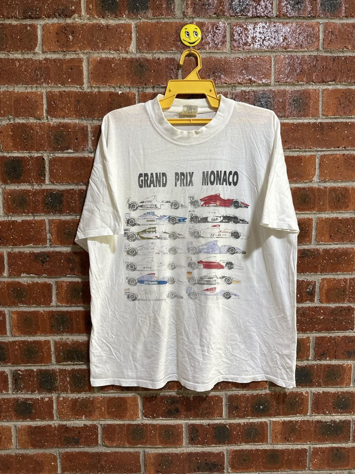 Vintage Vintage Grand Prix Monaco Sun Faded Tee Size US XL / EU 56 / 4 - 1 Thumbnail